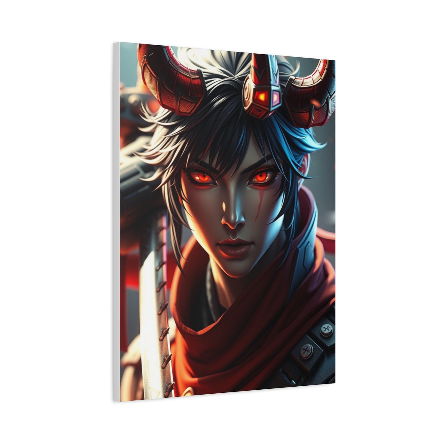 Demon Slayer Characters Art Luxury Canvas Wall Art & Canvas Print