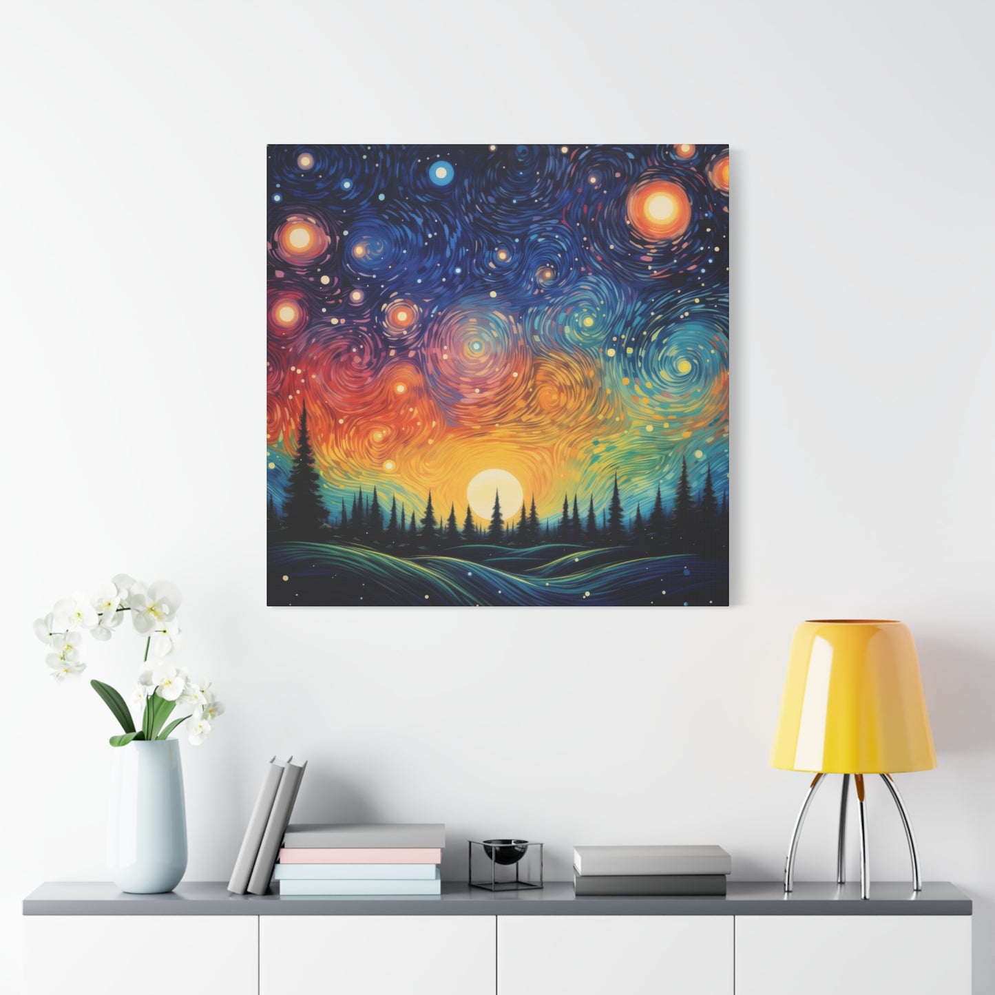 Twirly Sky Fresh Wall Art & Canvas Prints