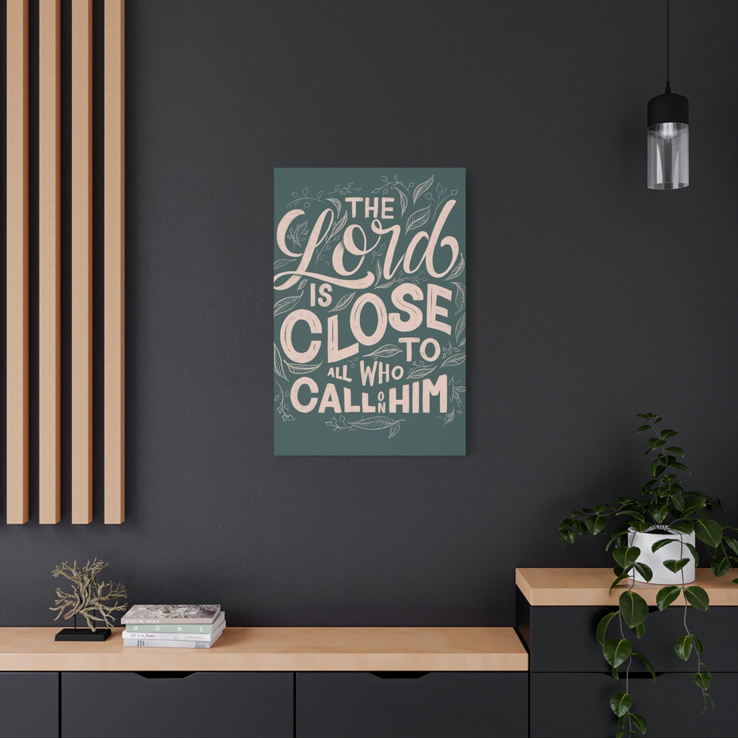 The Lord Is Close Quotes Poster Wall Art & Canvas Prints