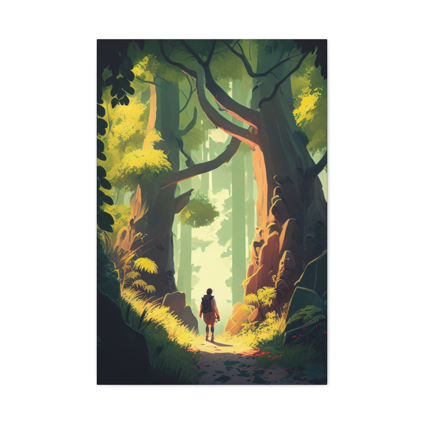 Treading Through Forest Wall Art & Canvas Prints