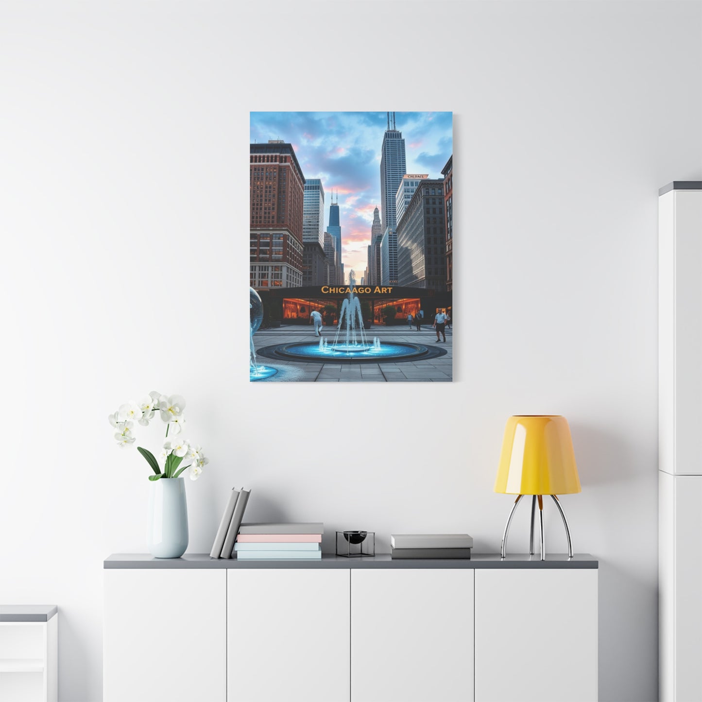 Vision Chicago Art Art Wall Art & Canvas Print