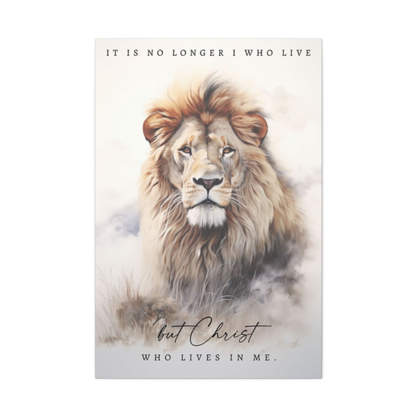 It Is No Longer I Who Live Wall Art & Canvas Prints