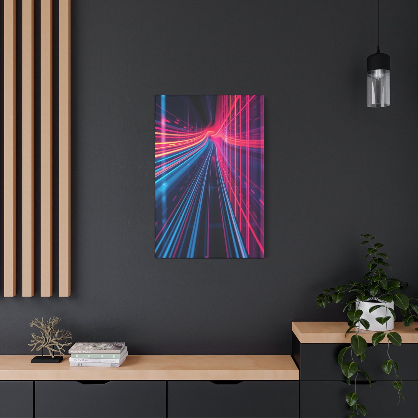 Linear Abstract Art Refined Canvas Wall Art & Canvas Print