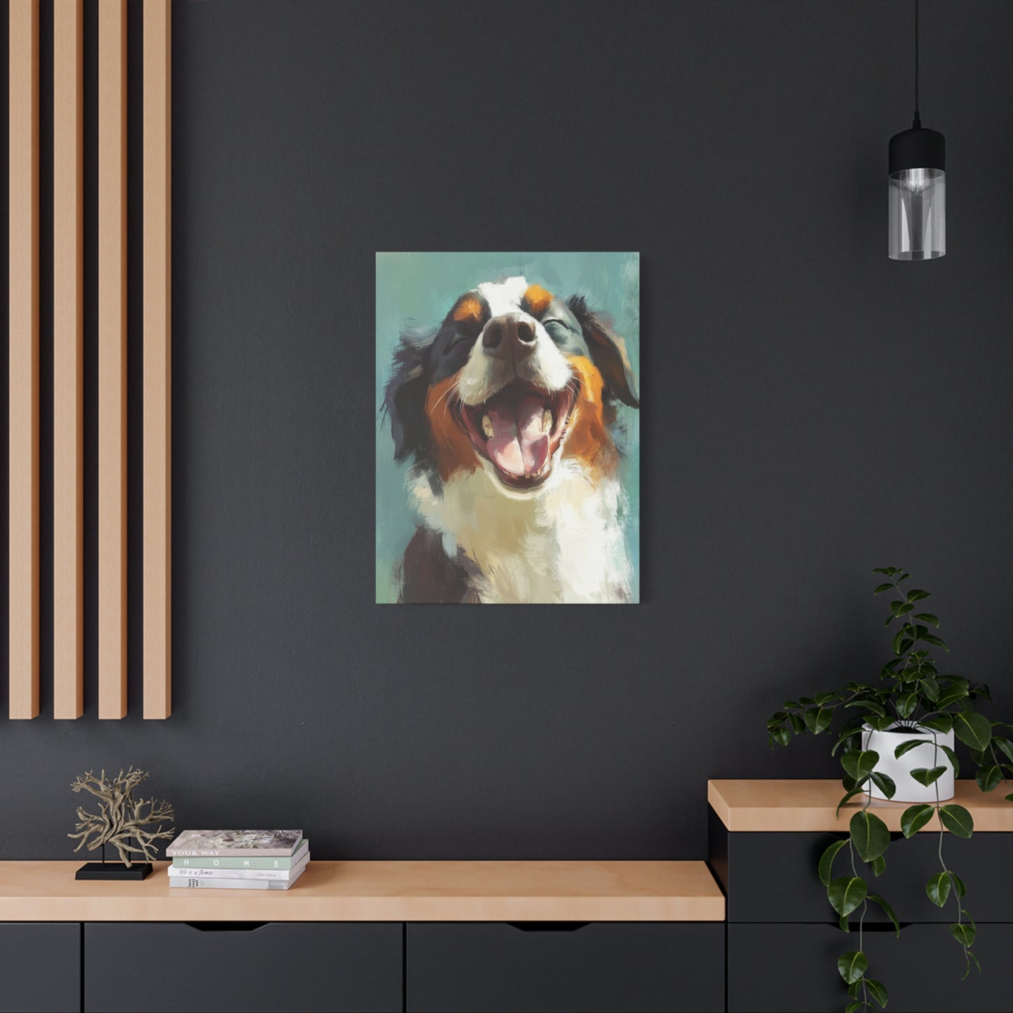 Happy Dog 2 Wall Art & Canvas Prints