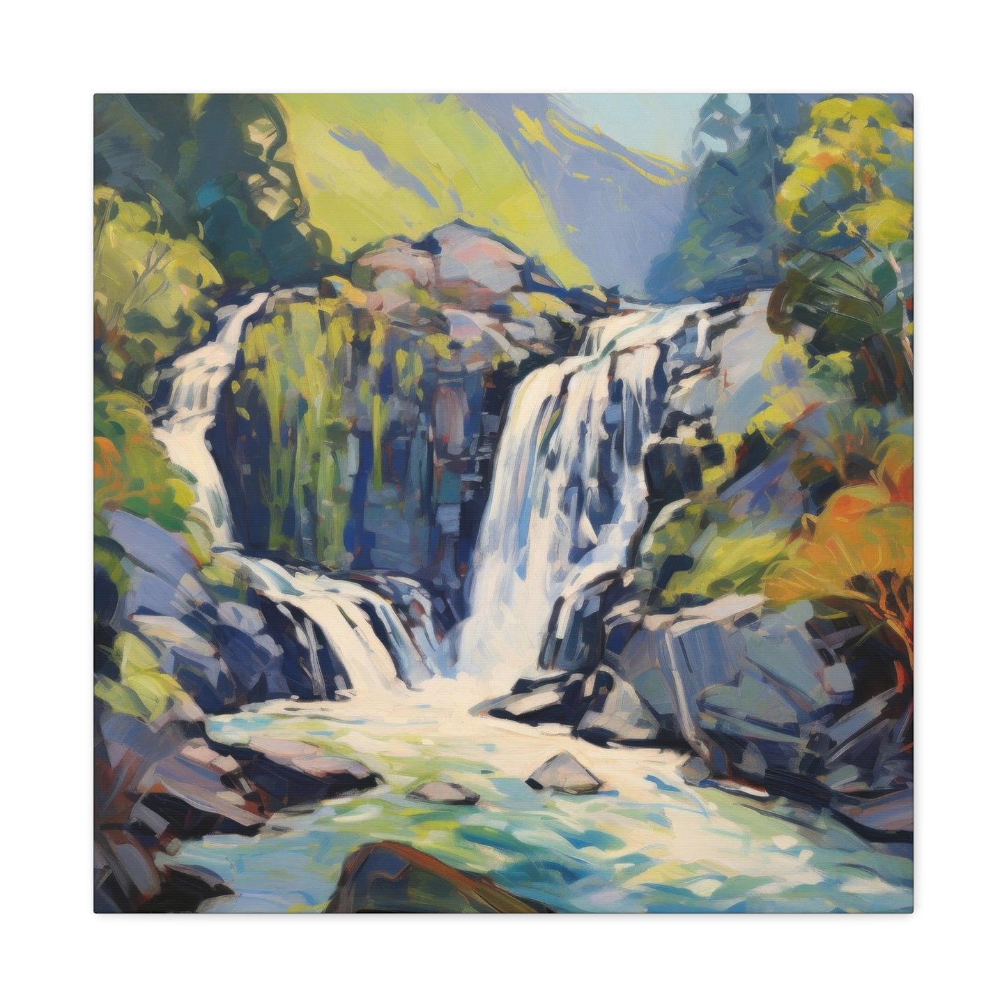 Deconstructed Waterfalls Wall Art & Canvas Prints