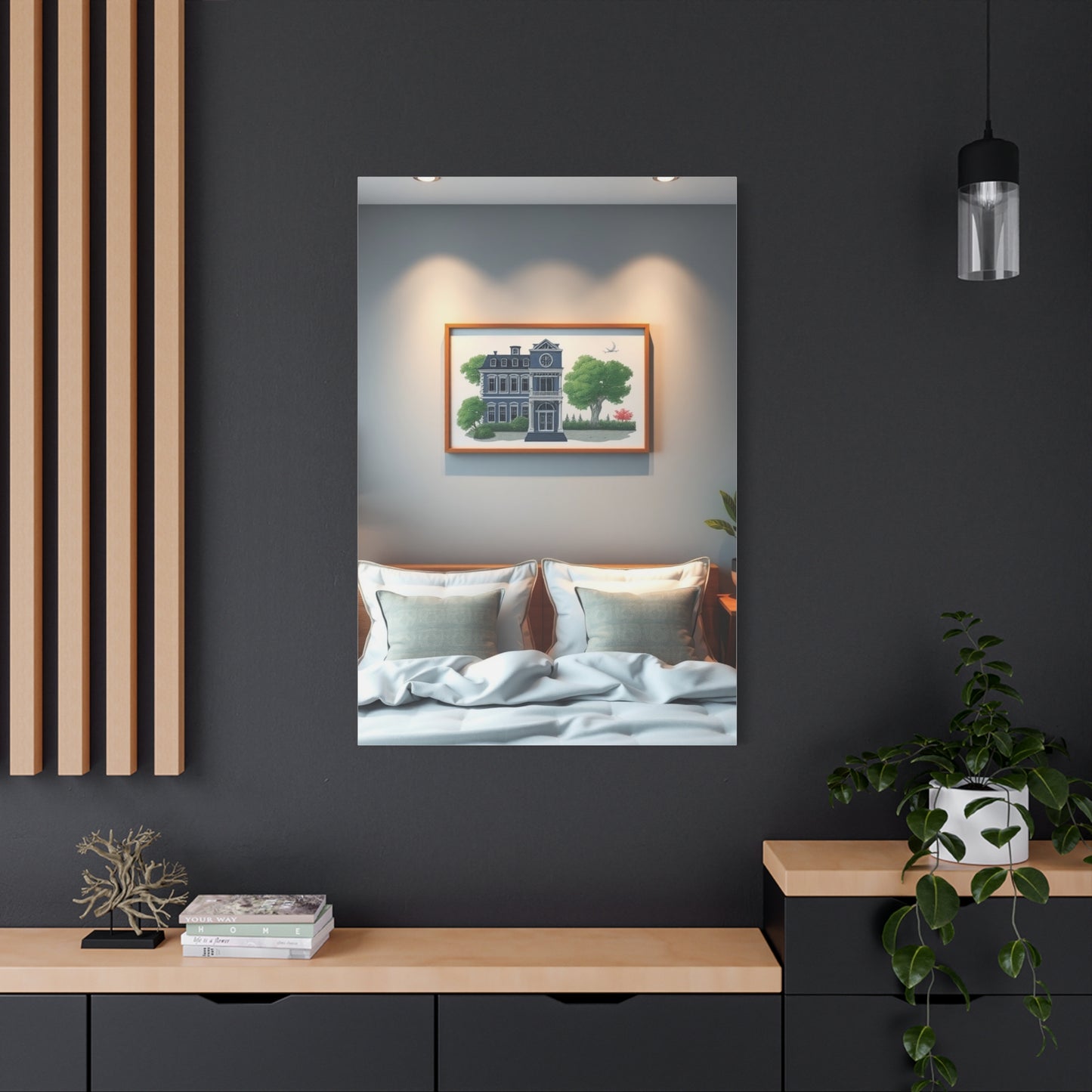 College Room Decor Art Refined Canvas Wall Art & Canvas Print