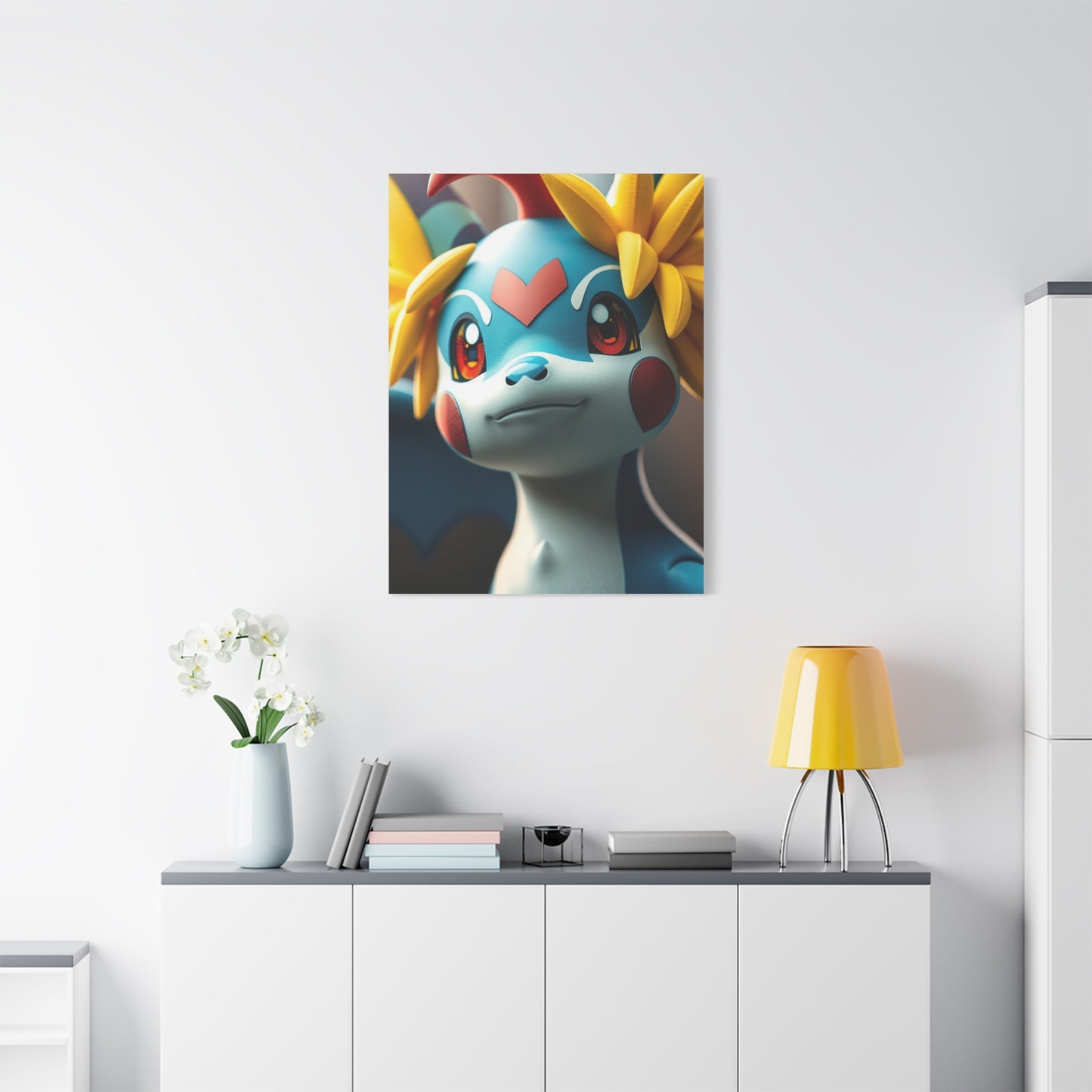 Vision Pokemon Characters Art Art Wall Art & Canvas Print