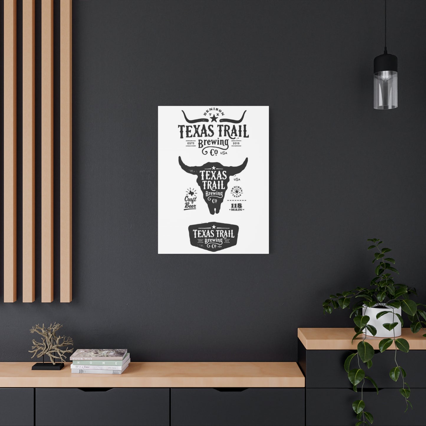 Texas Trail Brewing Co. Poster Wall Art & Canvas Prints