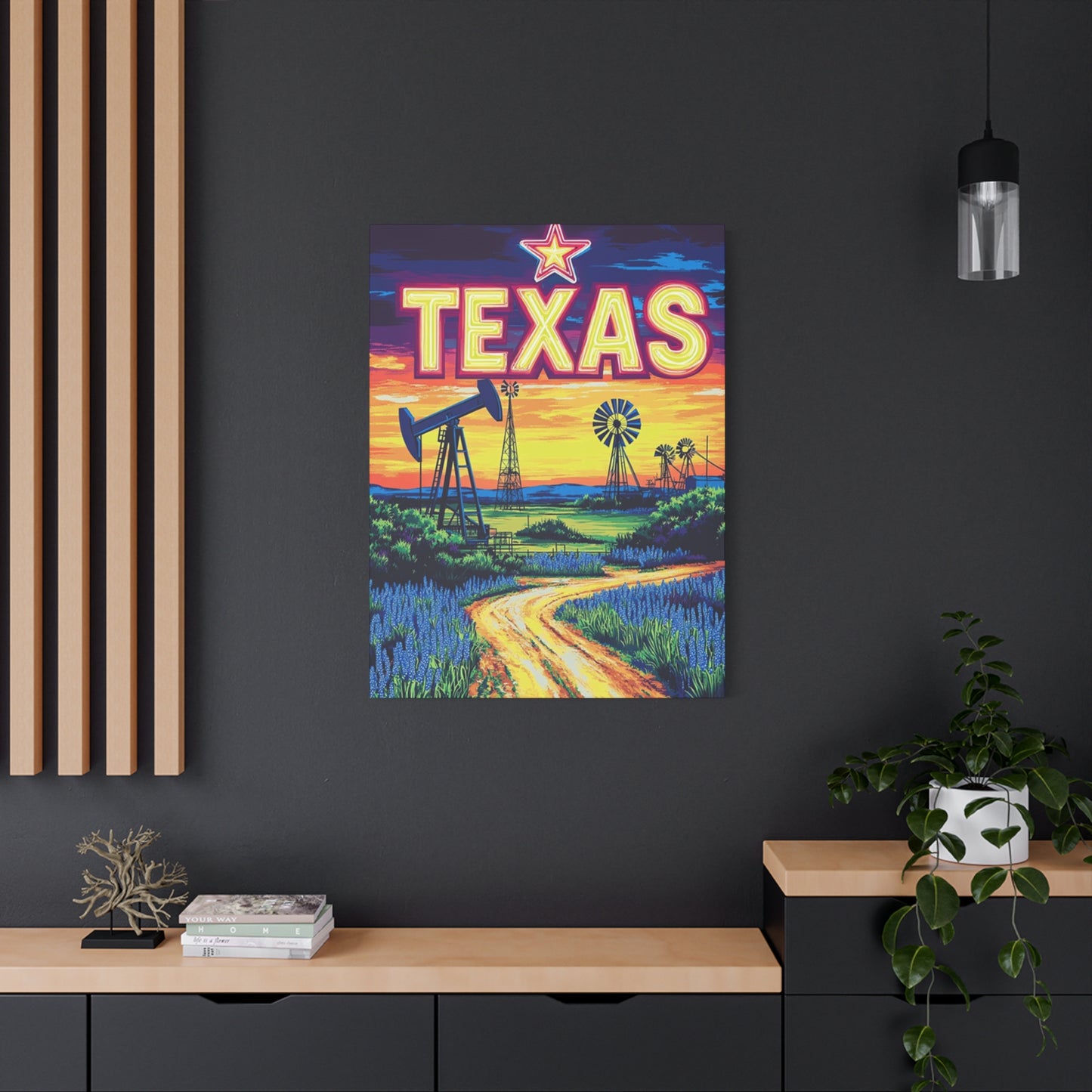 Texas Landscape Painting Wall Art & Canvas Prints