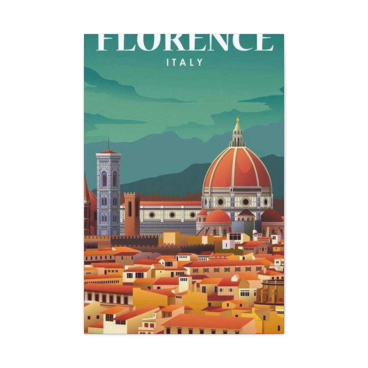 Florence Italy Cityscape Wall Art & Canvas Prints