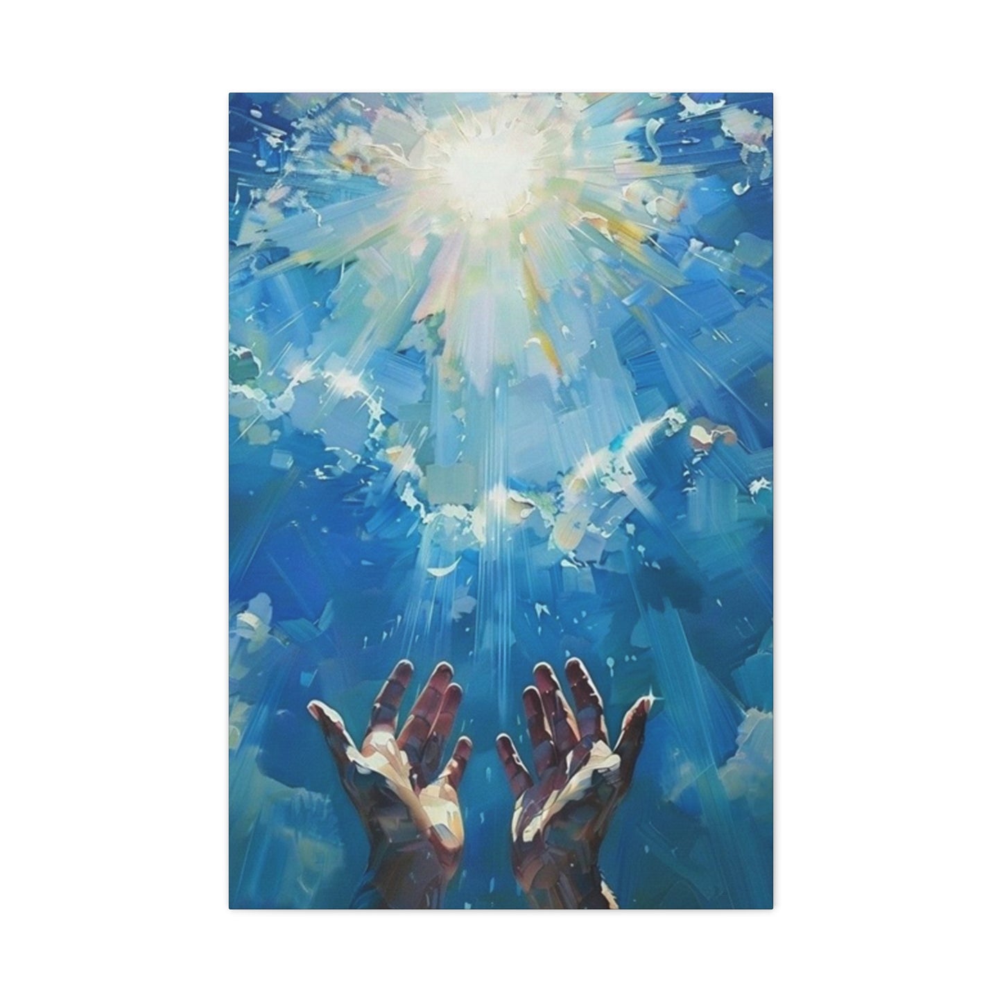 God Light Hope Wall Art & Canvas Prints