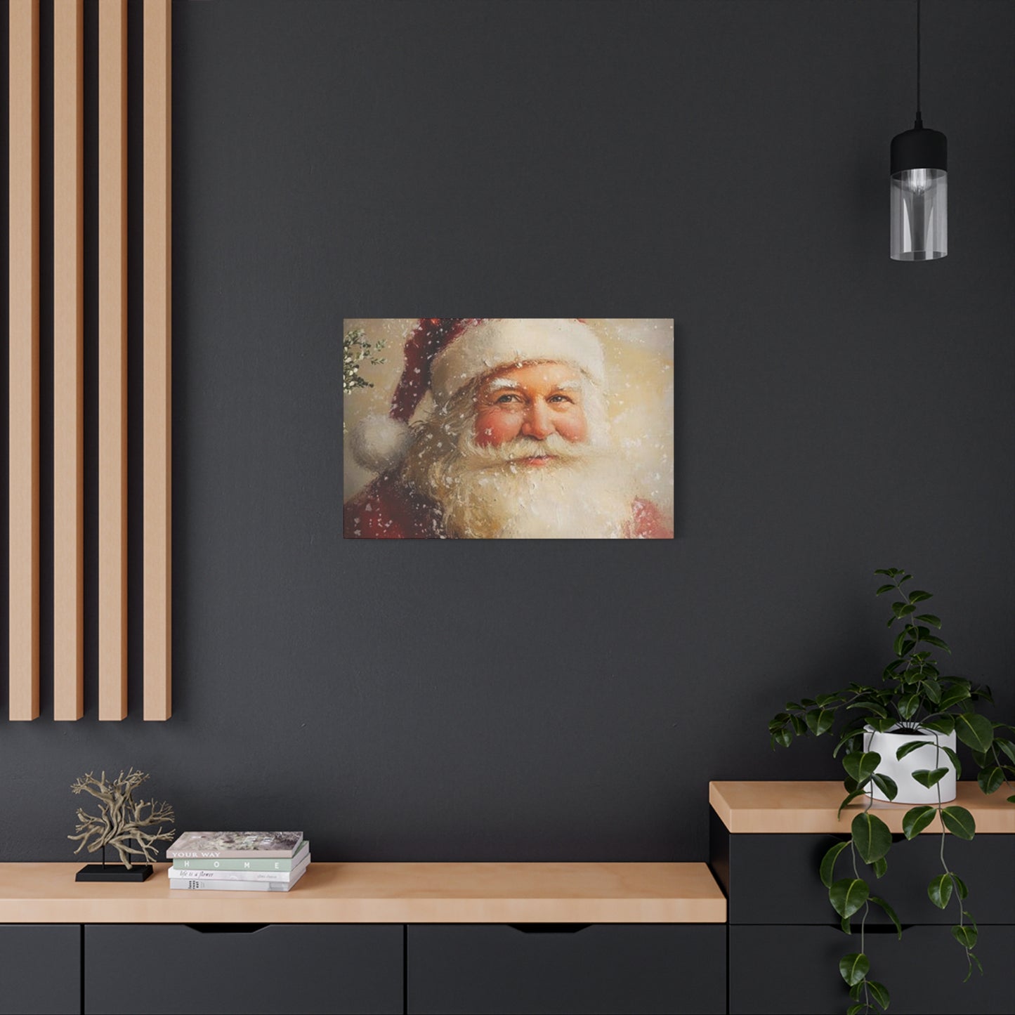 Happy Santa Claus Wall Art & Canvas Prints