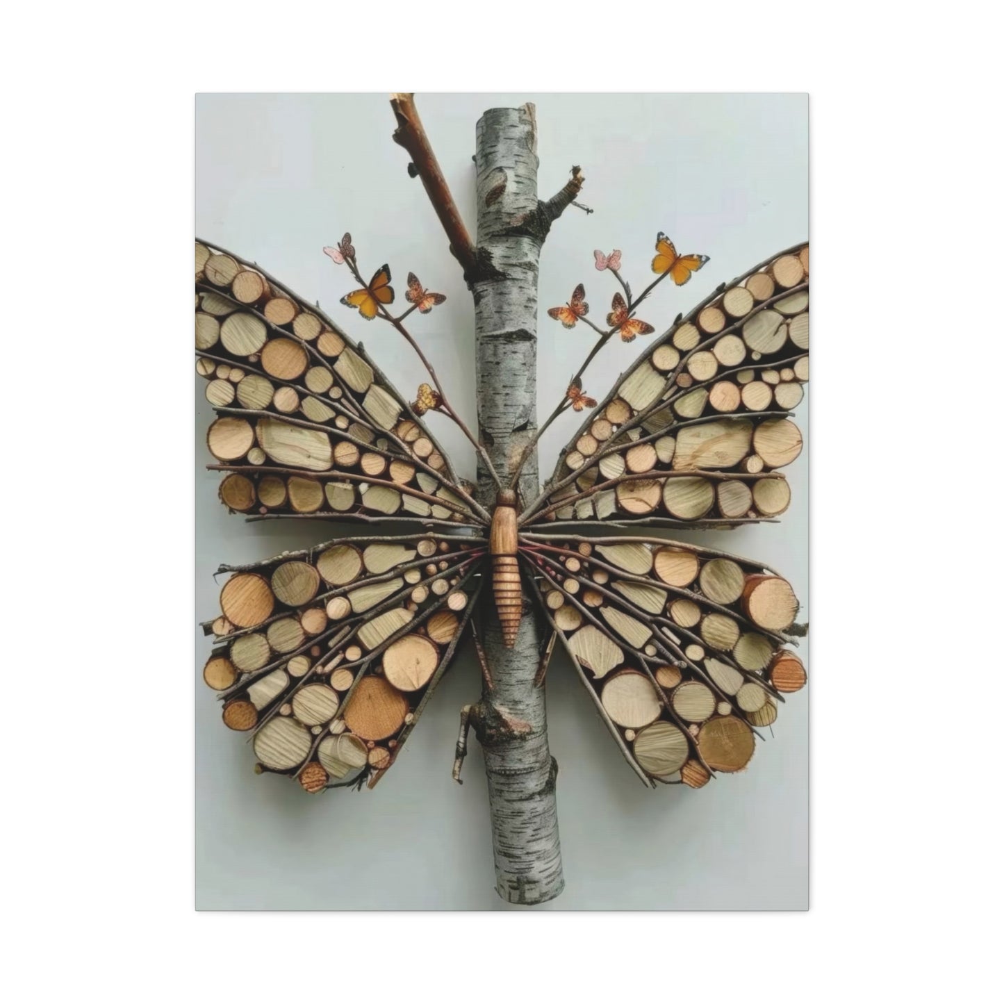 Driftwood Butterfly Wall Art & Canvas Prints