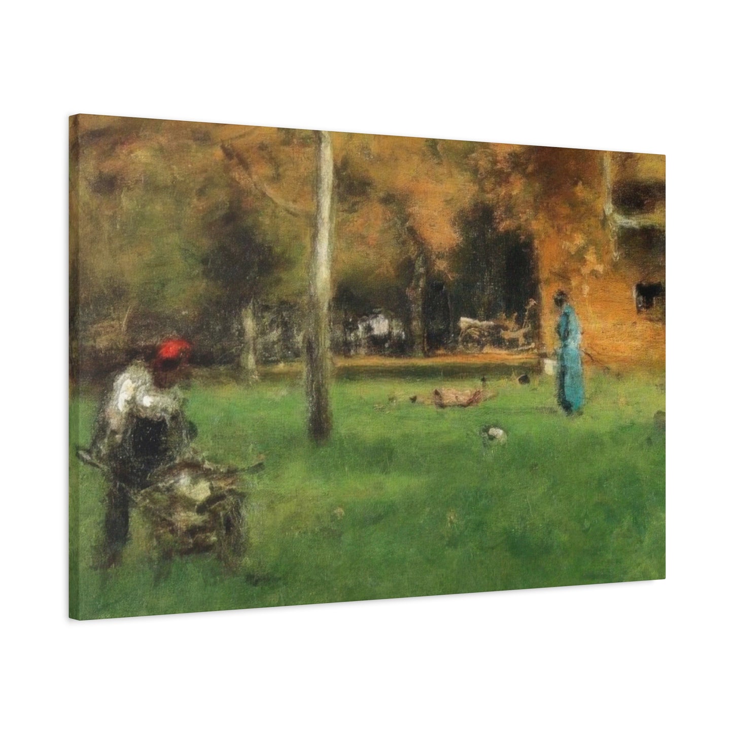 The Old Barn George Inness Wall Art & Canvas Prints