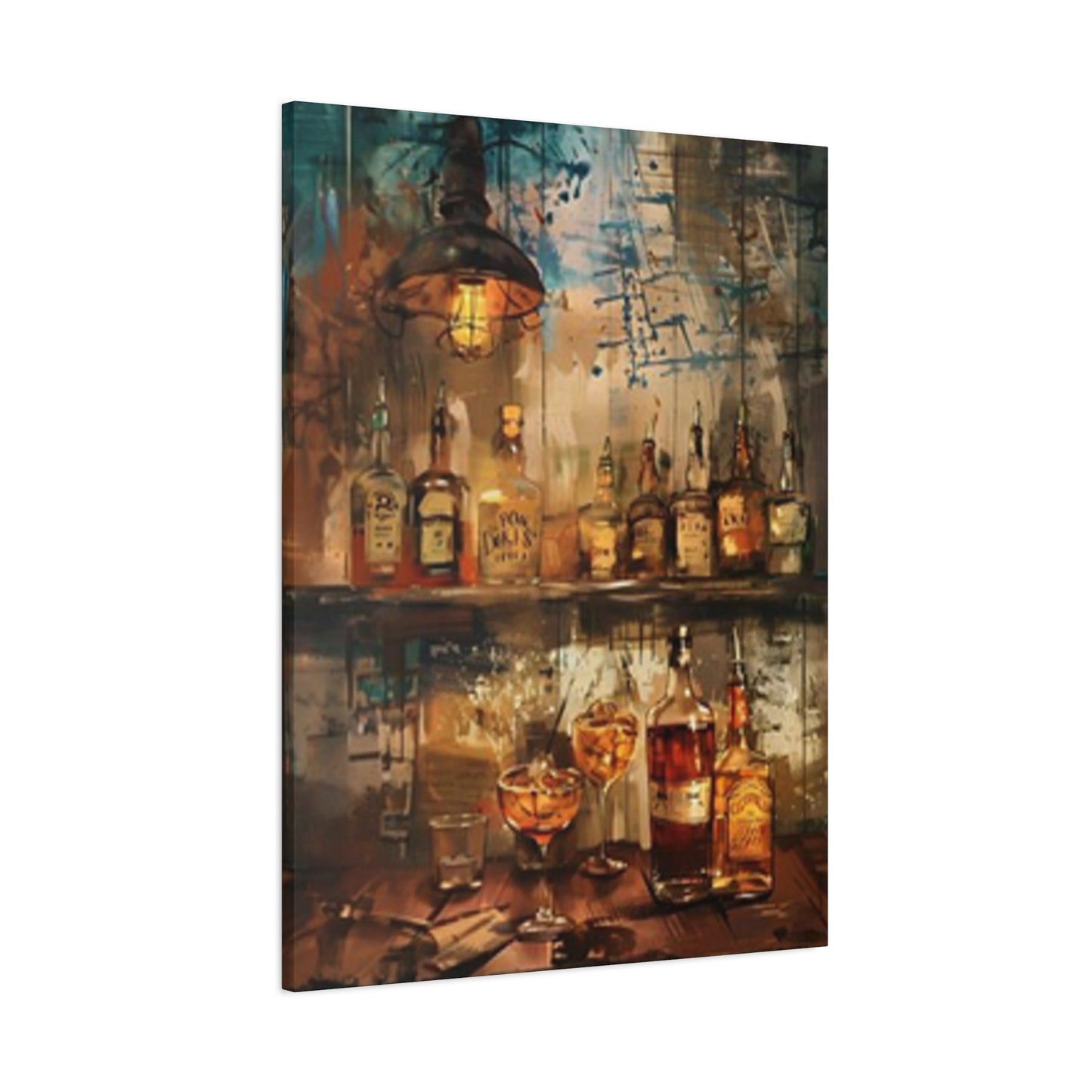 Old Whiskey Bar Wall Art & Canvas Prints