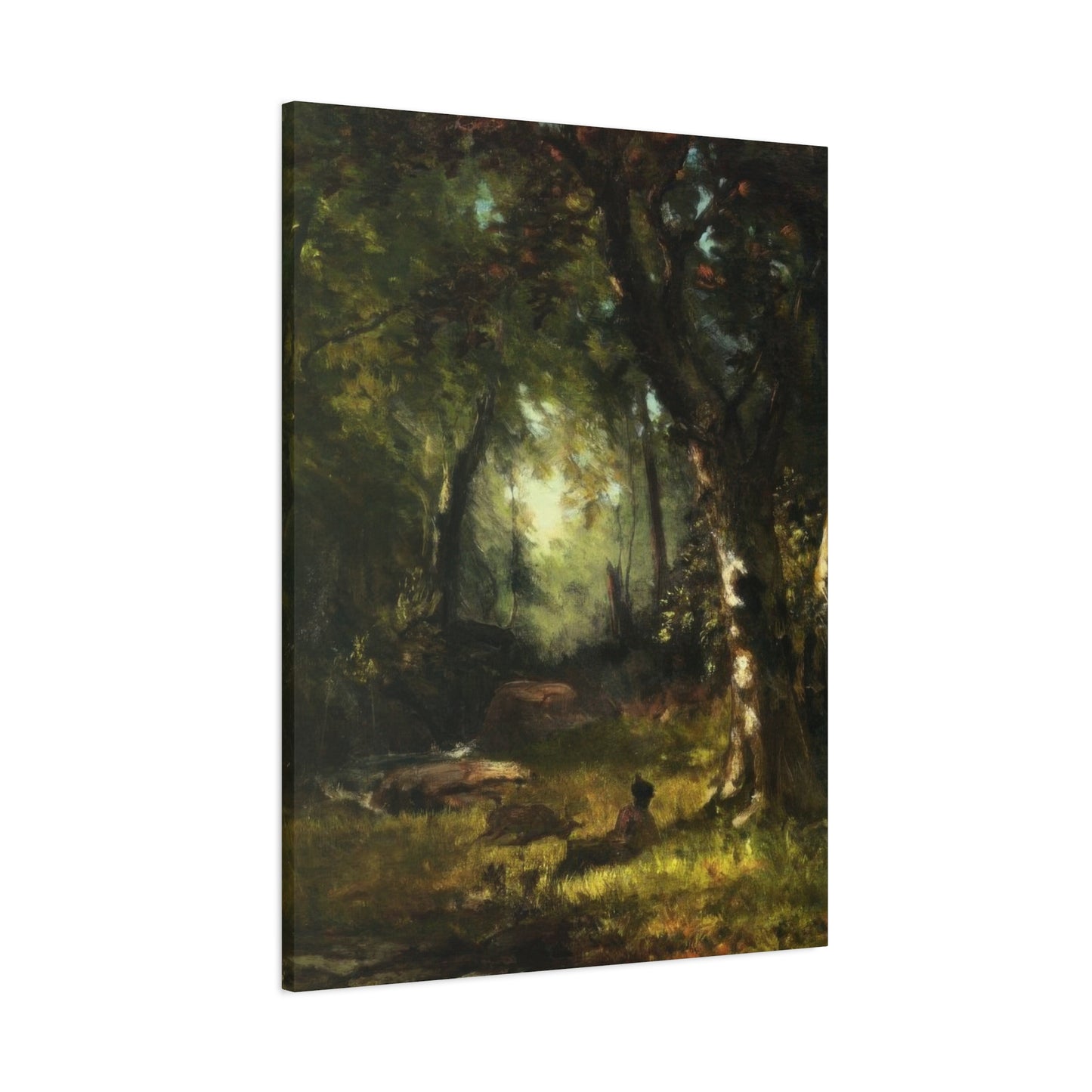 The Huntsman George Inness Wall Art & Canvas Prints