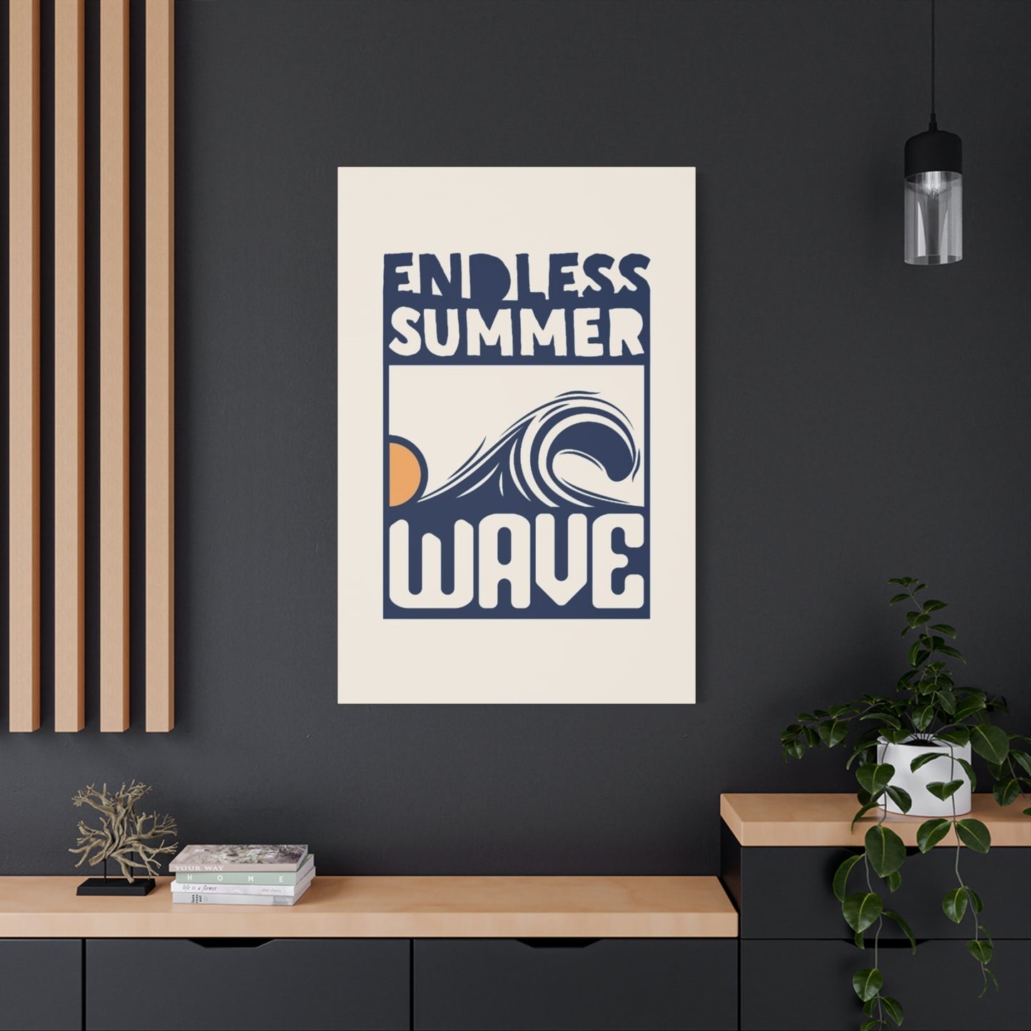 Endless Summer Wave Poster Wall Art & Canvas Prints
