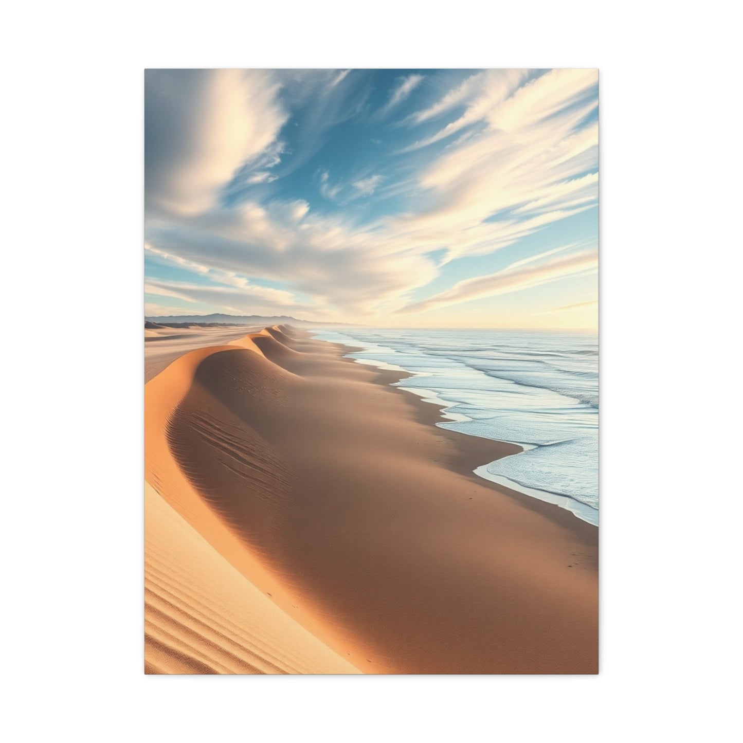 Elite Coastal Sand Dunes Art Vision Wall Art & Canvas Print