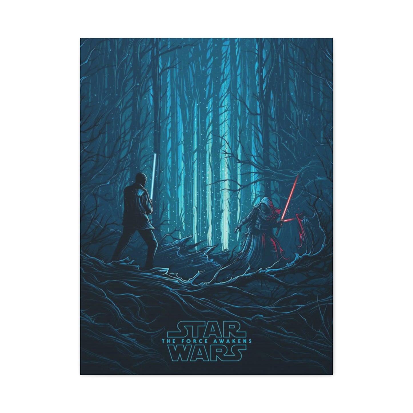 The Force Awaken Star Wars Poster Wall Art & Canvas Prints