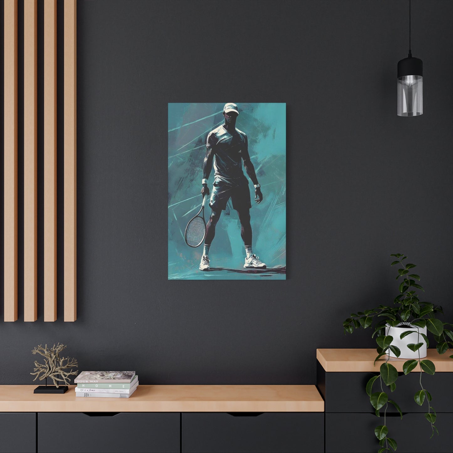 Tennis Player Poster Wall Art & Canvas Prints