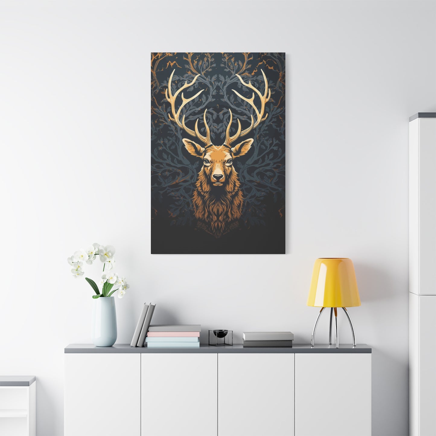 Deer Tattoo Wall Art & Canvas Prints