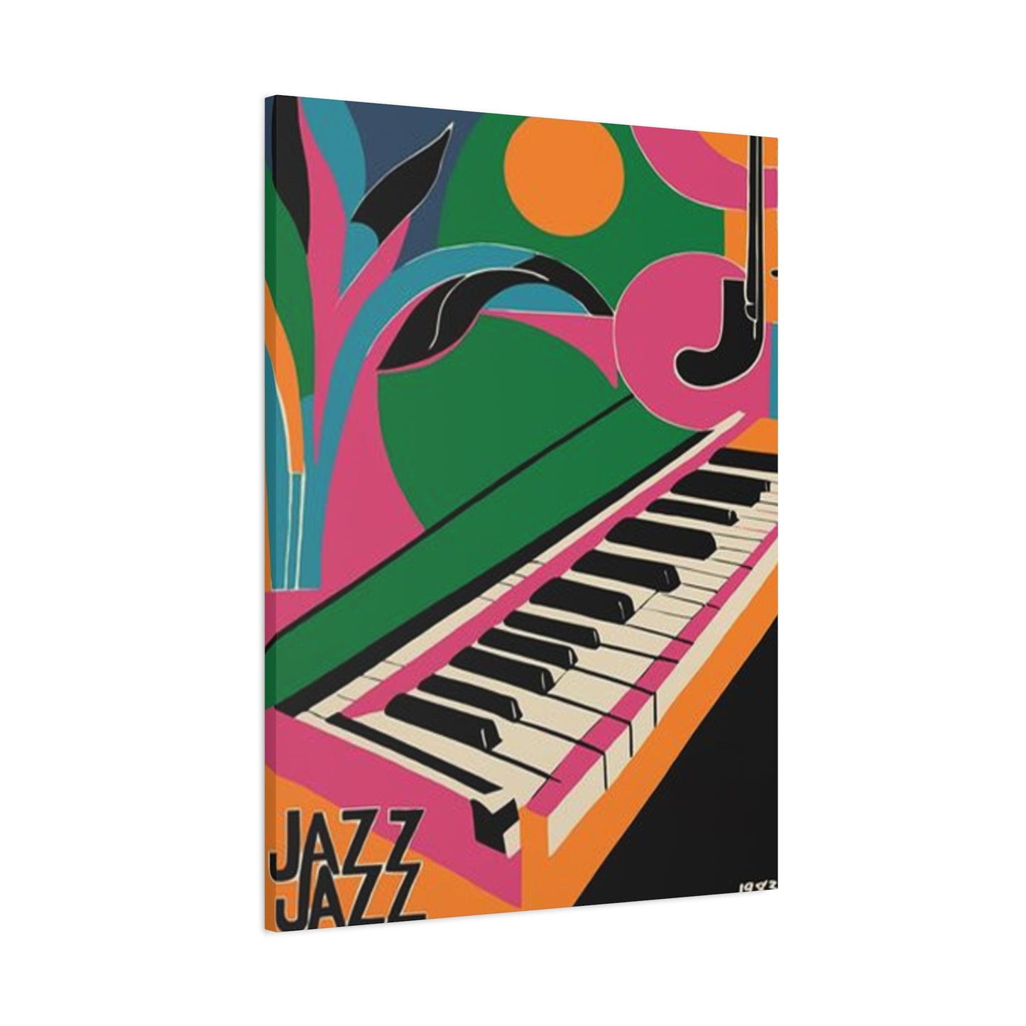 Colorful Jazz Poster Wall Art & Canvas Prints