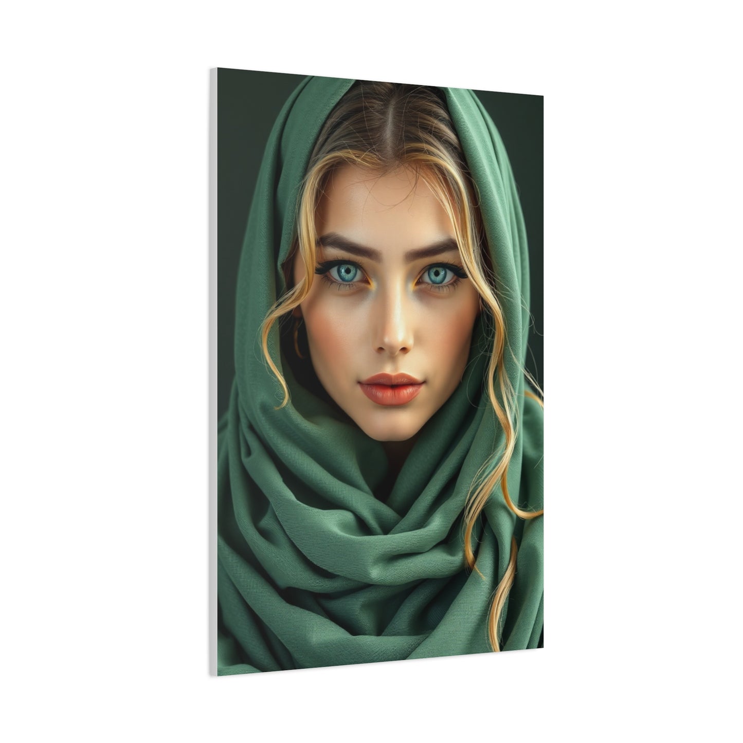 Vision Sage Green Art Art Wall Art & Canvas Print