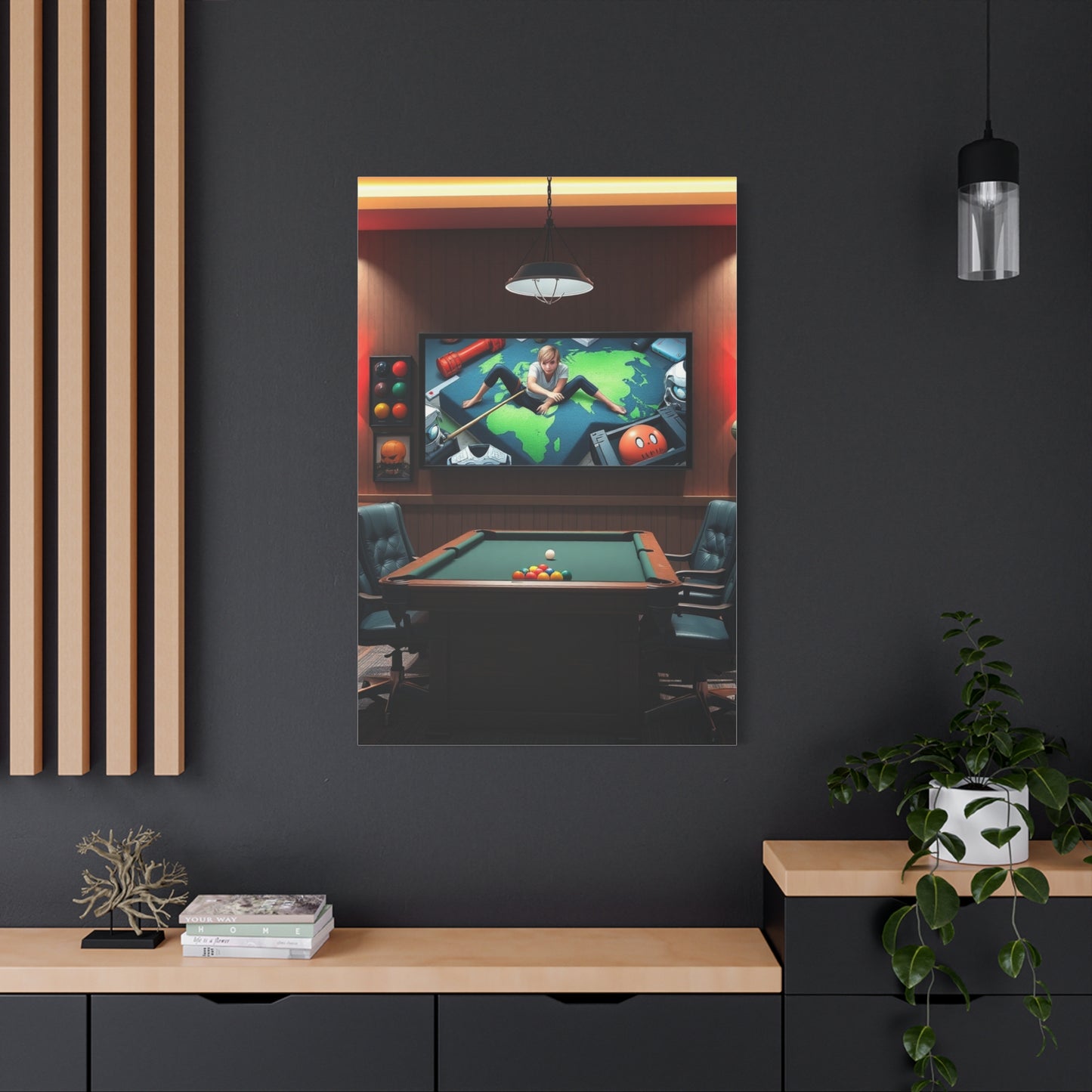 Game Room Art Luxury Canvas Wall Art & Canvas Print