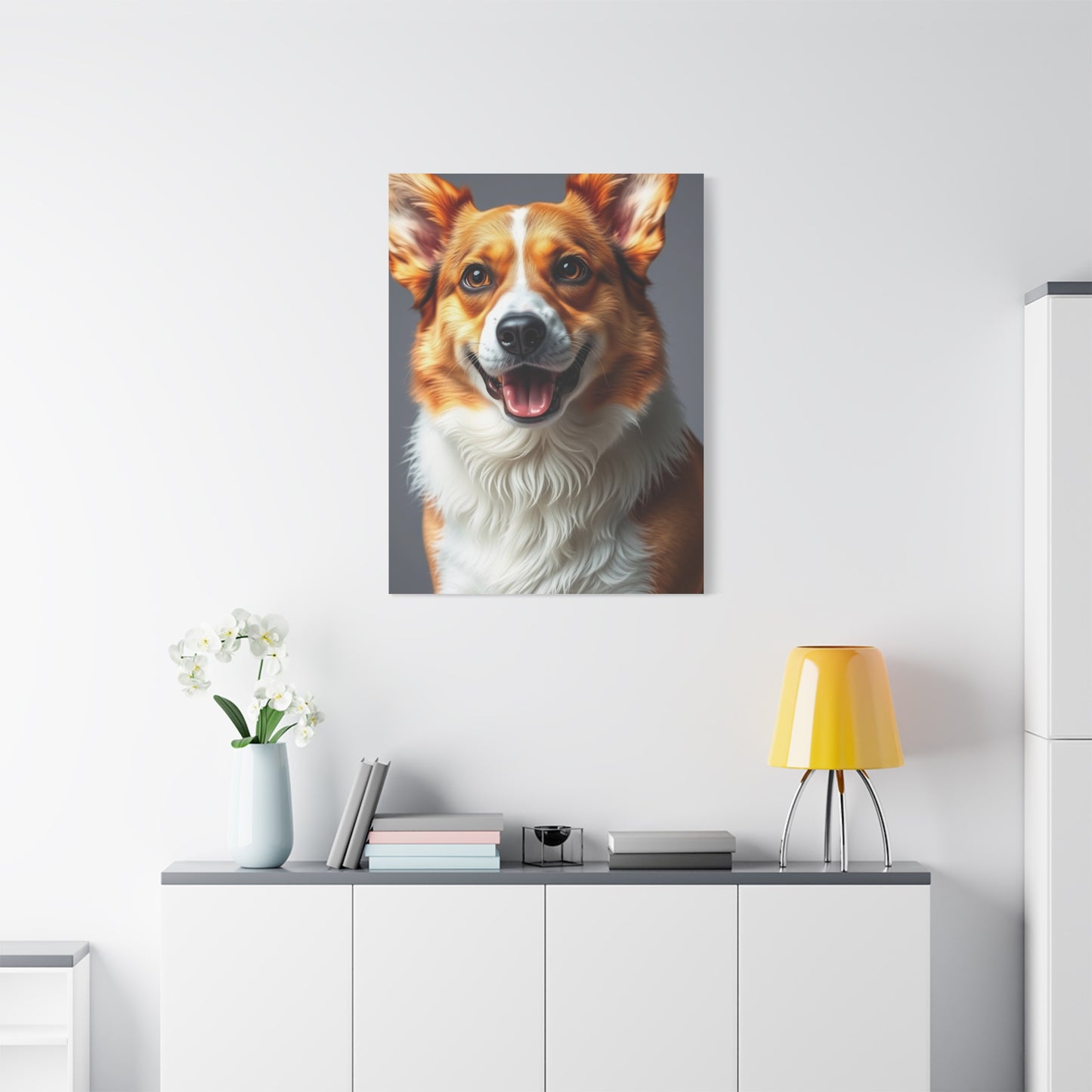 Elite Corgi Dog Art Vision Wall Art & Canvas Print