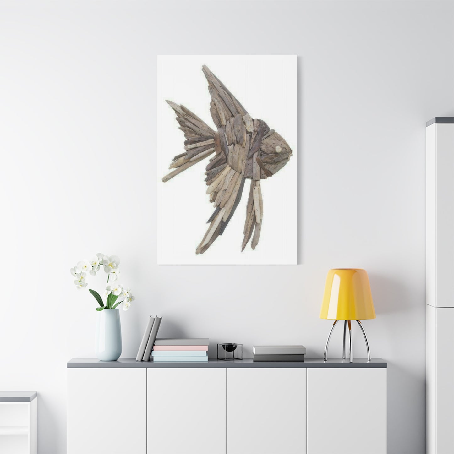 Driftwood Fish 2 Wall Art & Canvas Prints