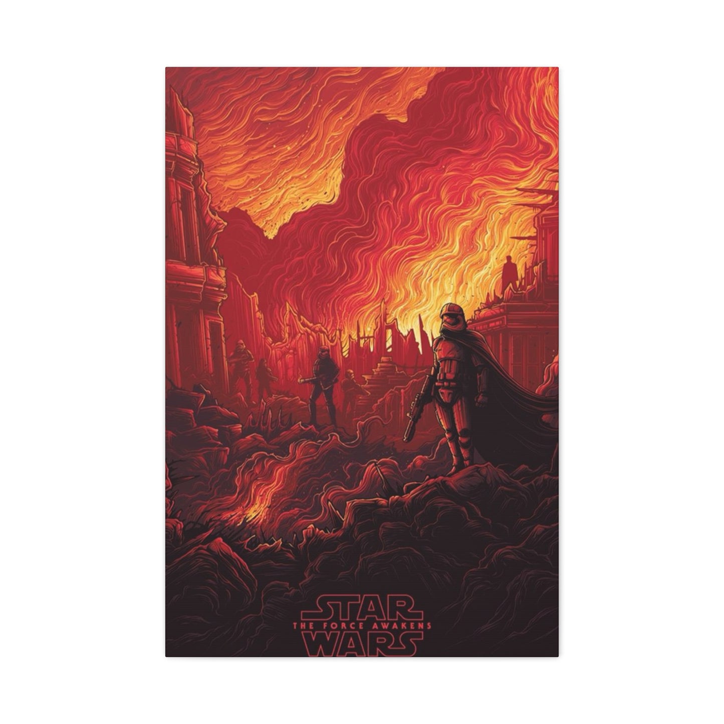 The Force Awakens Poster Wall Art & Canvas Prints