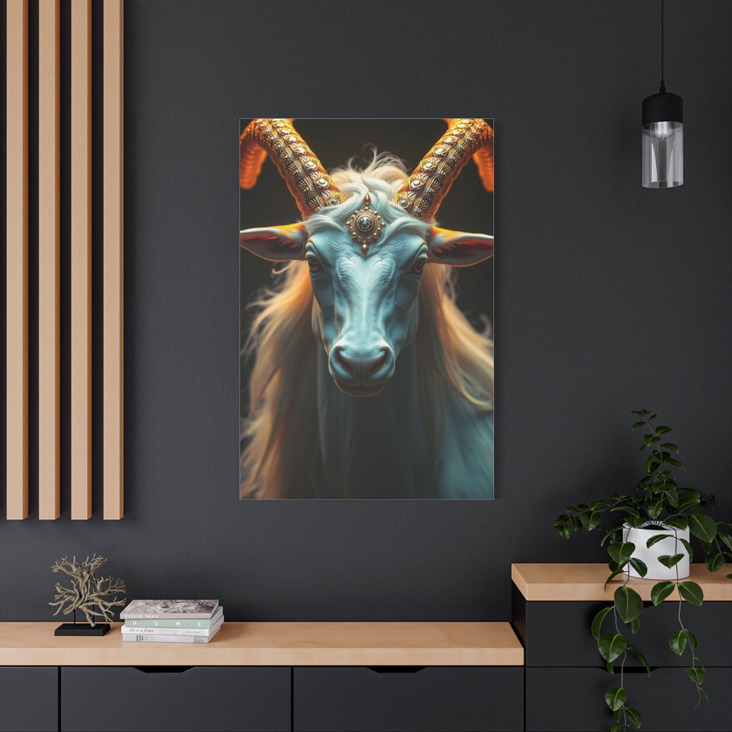 Vision Capricorn Art Art Wall Art & Canvas Print