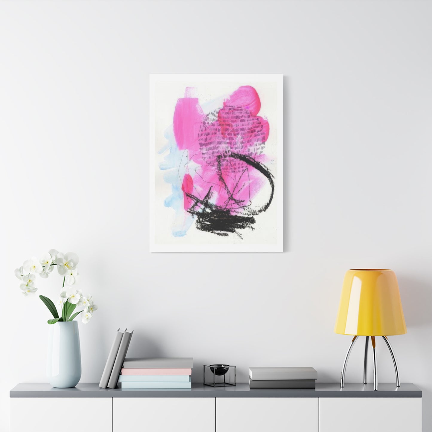 Jennifer Paxton Parker Neon Flamingos 2 Wall Art & Canvas Prints
