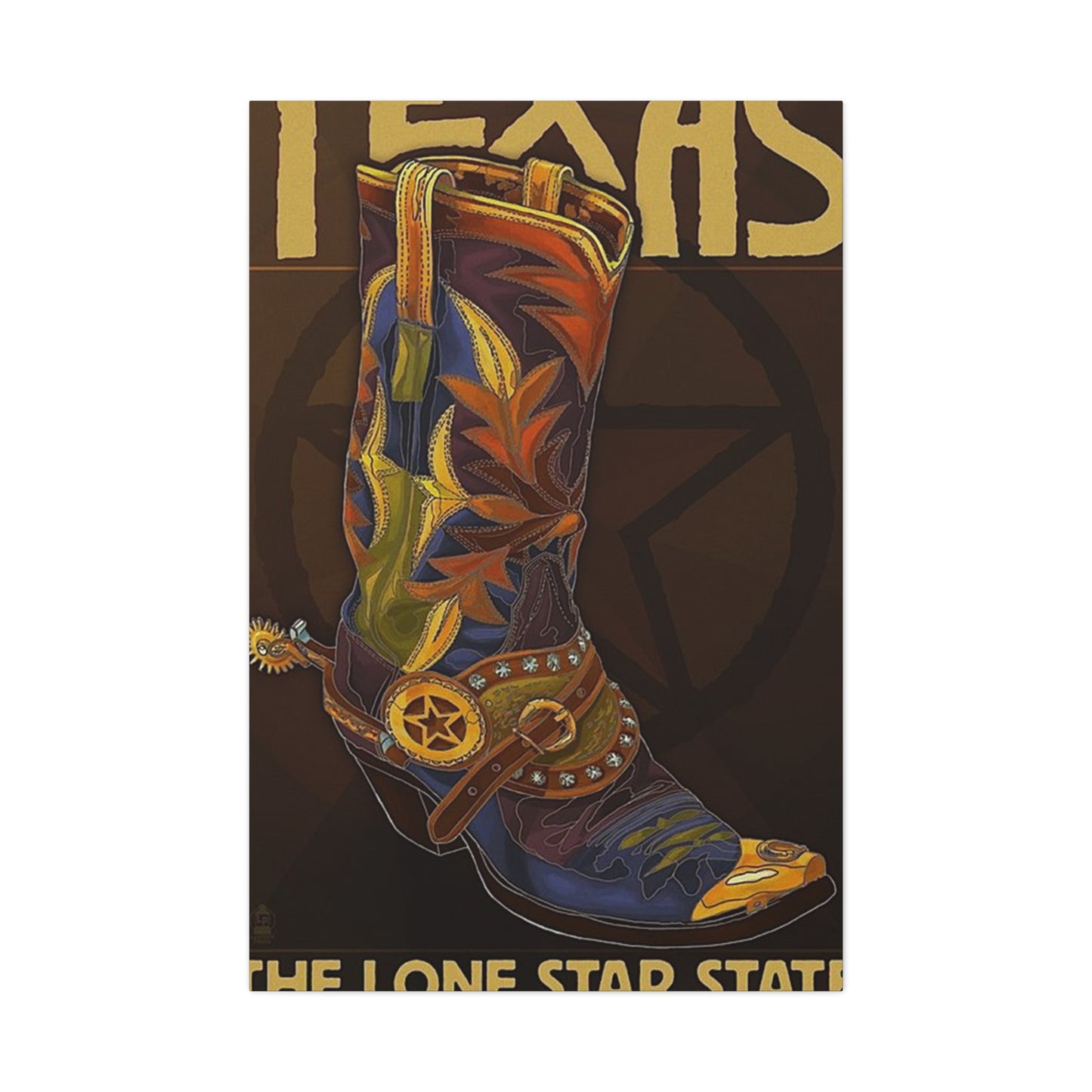 The Lone Star State Poster Wall Art & Canvas Prints