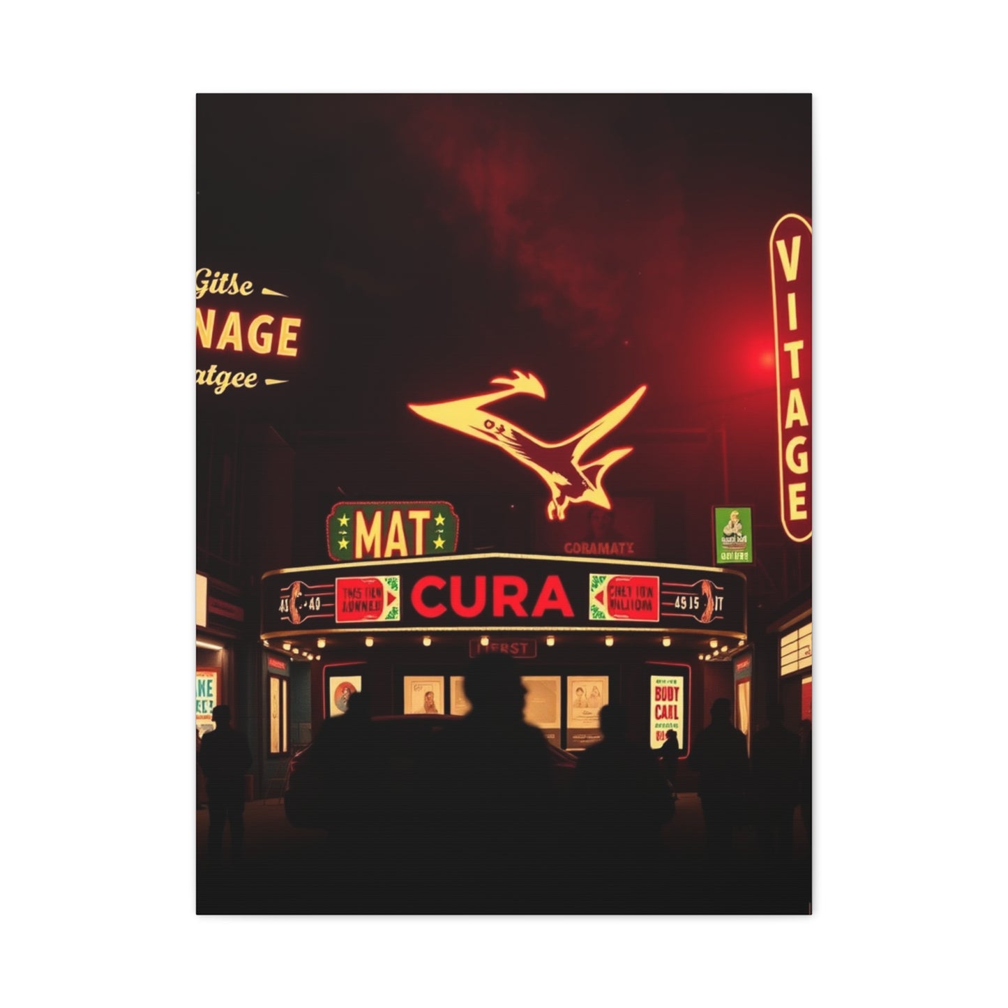 Vintage Movie Posters Art Supreme Gallery Wall Art & Canvas Print