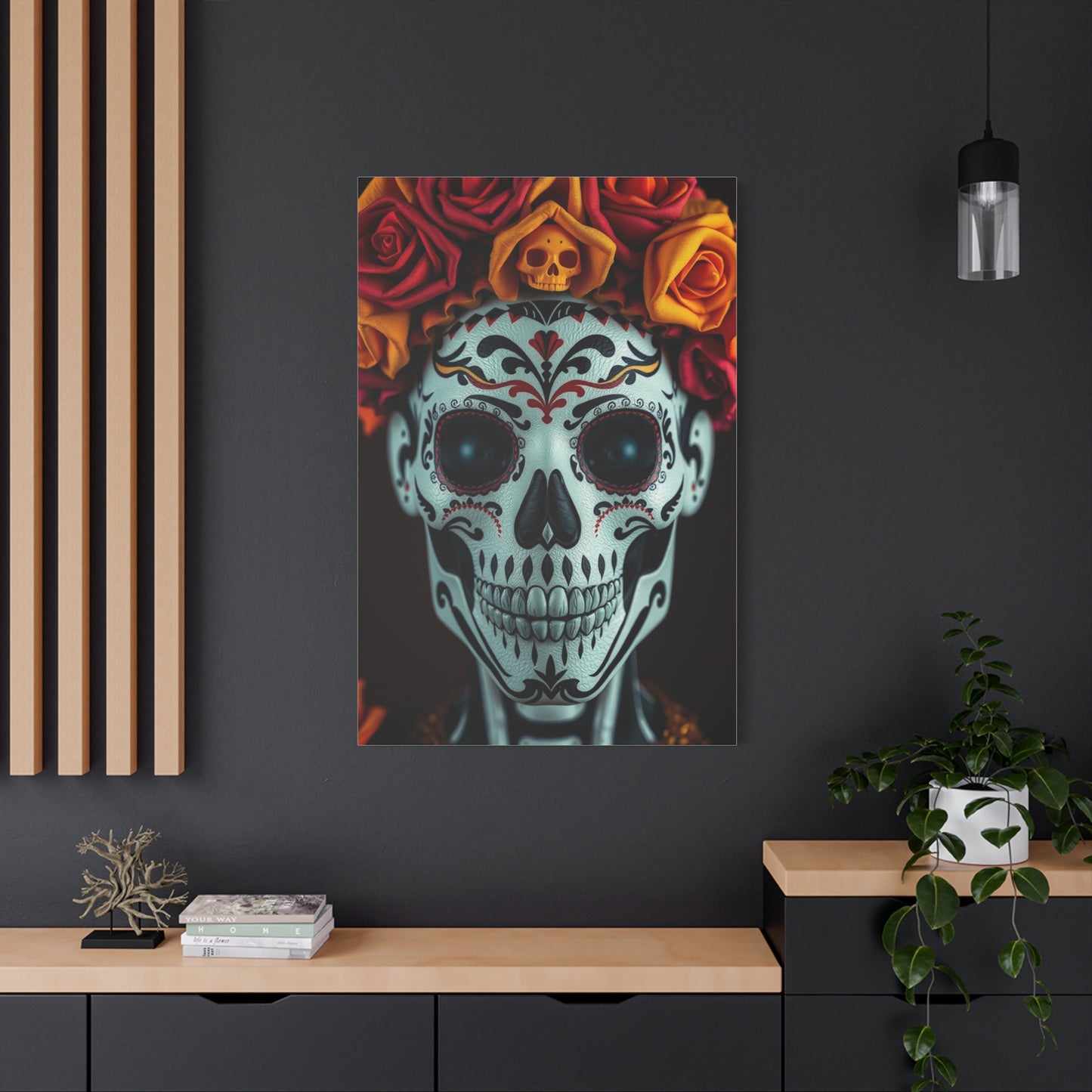 Día de los Muertos Art Luxury Canvas Wall Art & Canvas Print