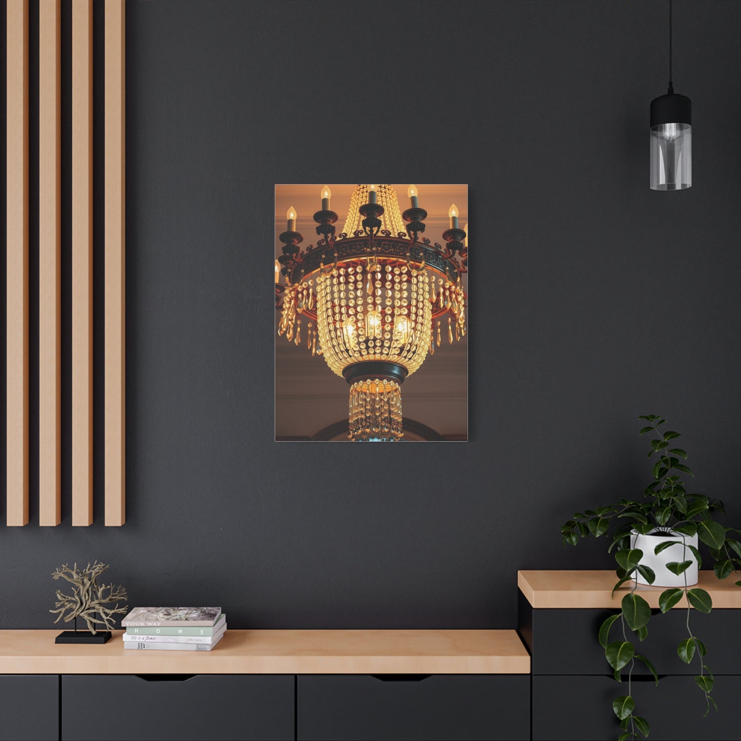 Vision Chandelier Art Art Wall Art & Canvas Print