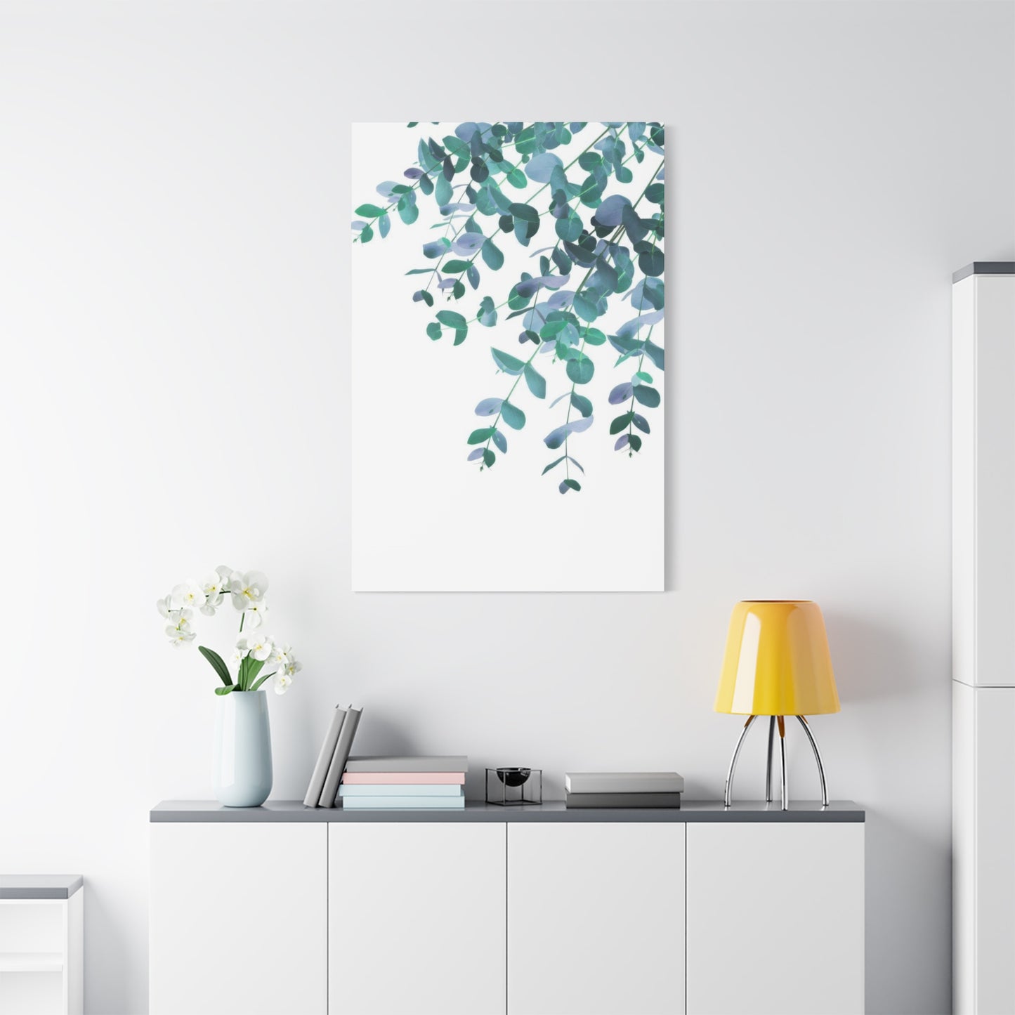 Eucalyptus Creeping Down Top Right Wall Art & Canvas Prints