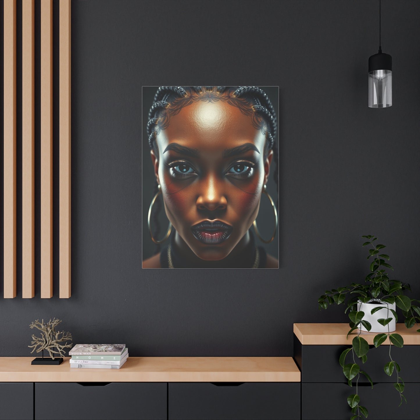Domonique Brown Art Luxury Canvas Wall Art & Canvas Print