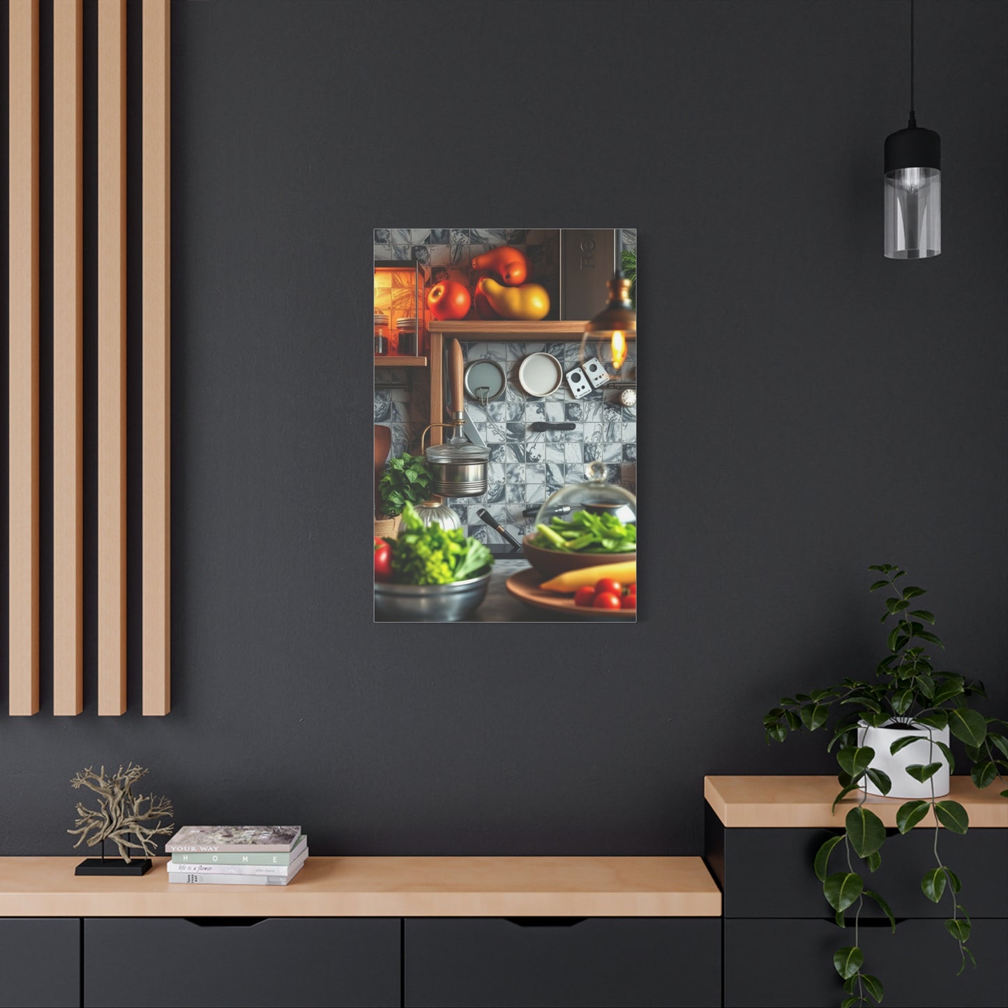 Gourmet Sanctuary Canvas