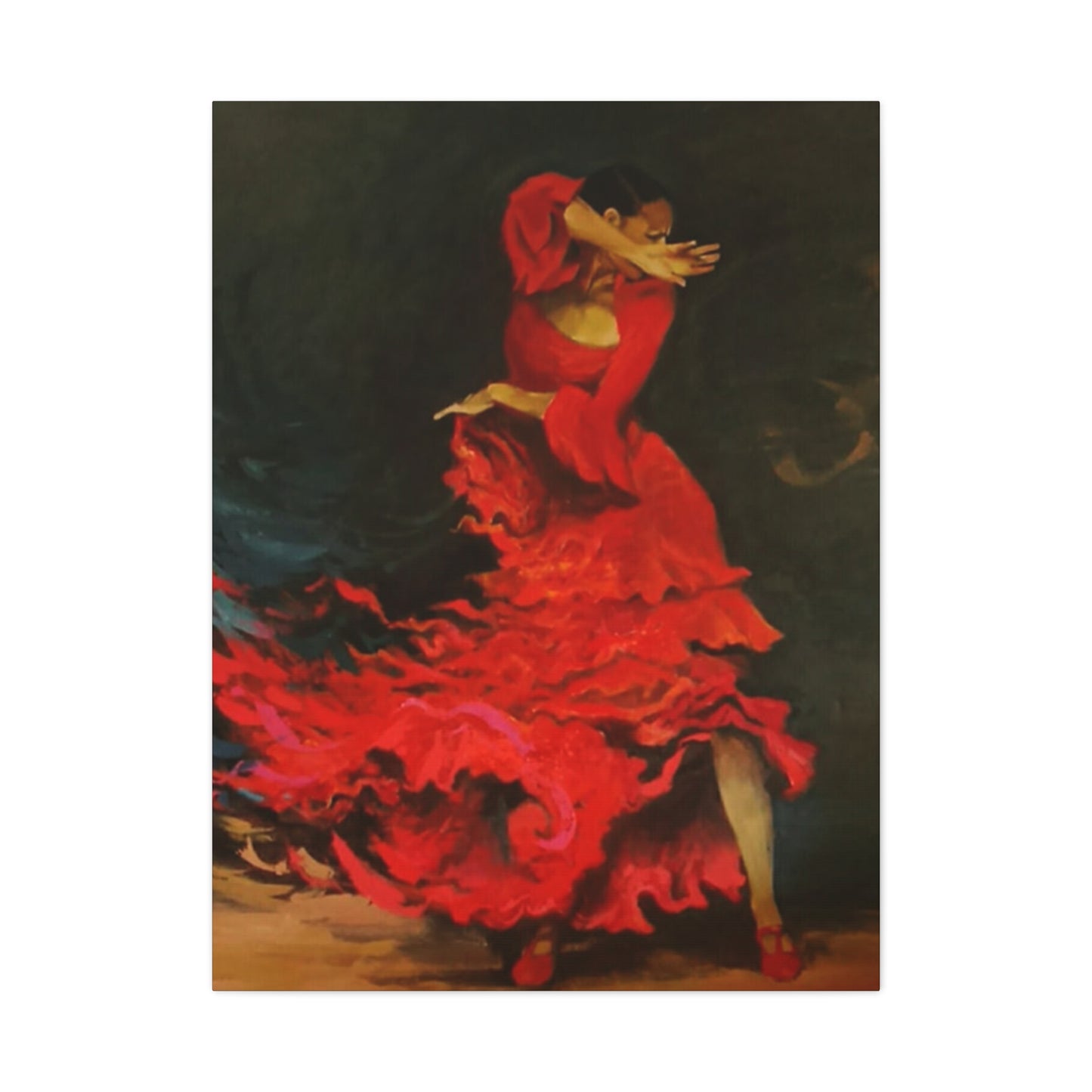 Spain Traditional Dance Wear Wall Art & Canvas Prints