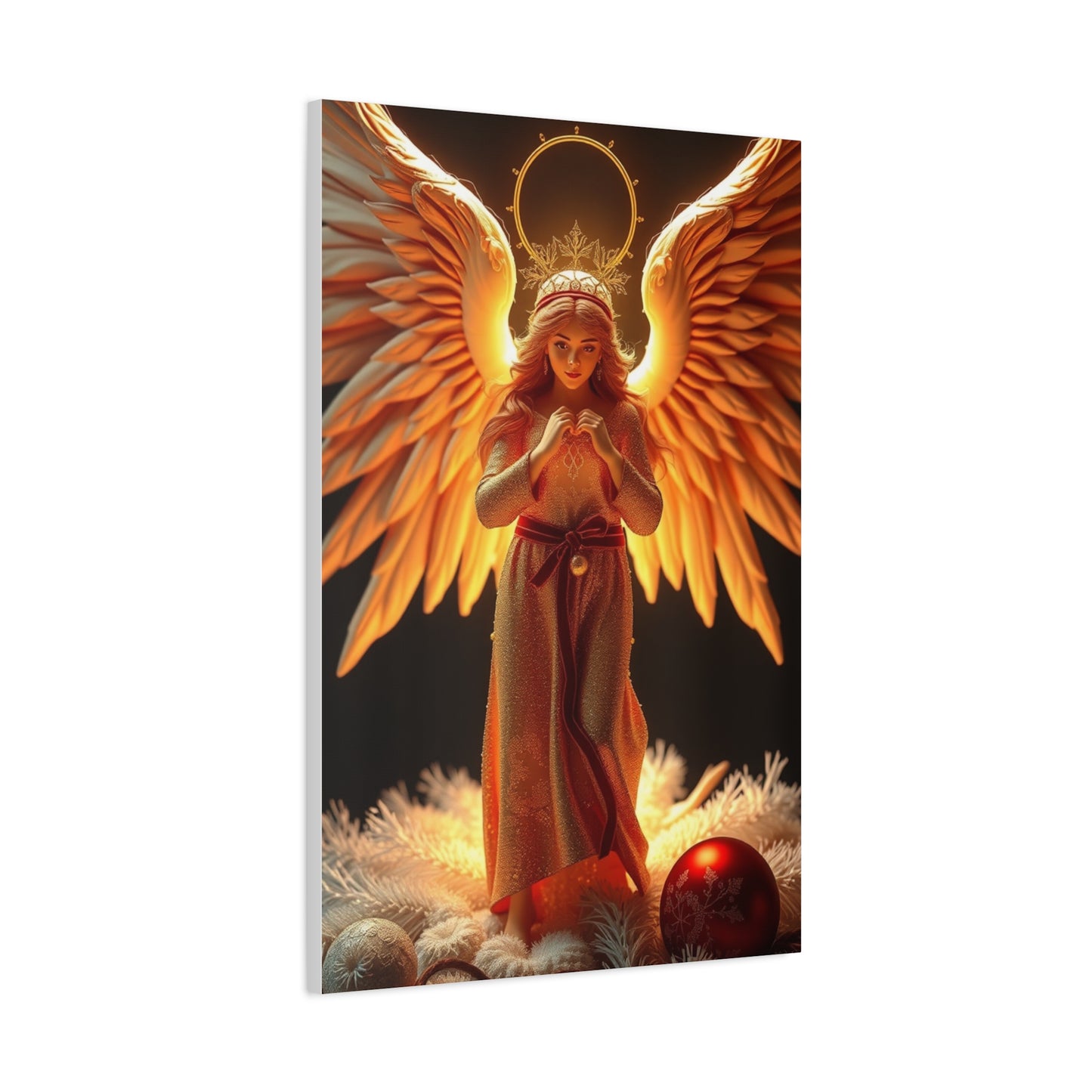 Elite Christmas Angel Art Vision Wall Art & Canvas Print