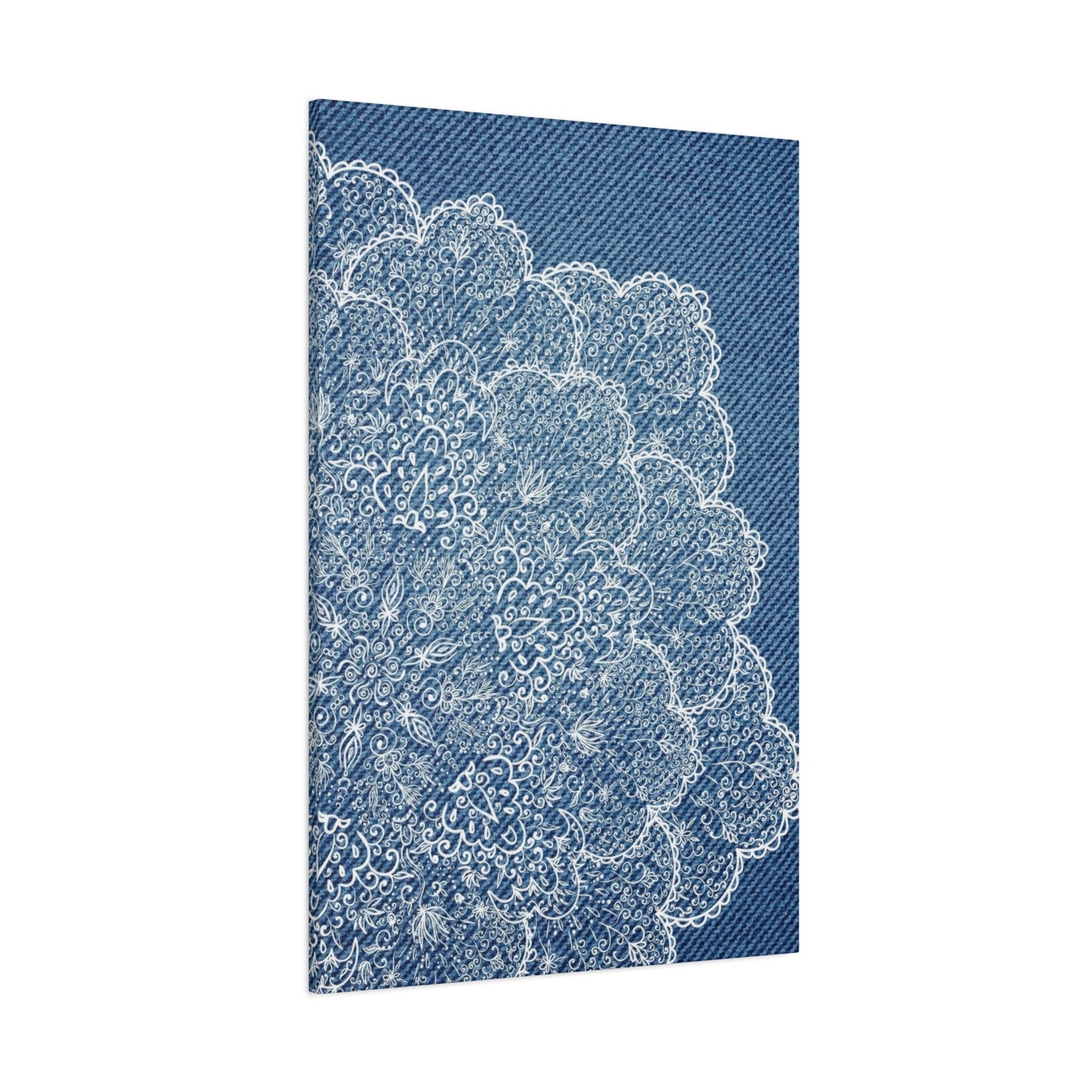 Denim Pattern Wall Art & Canvas Prints