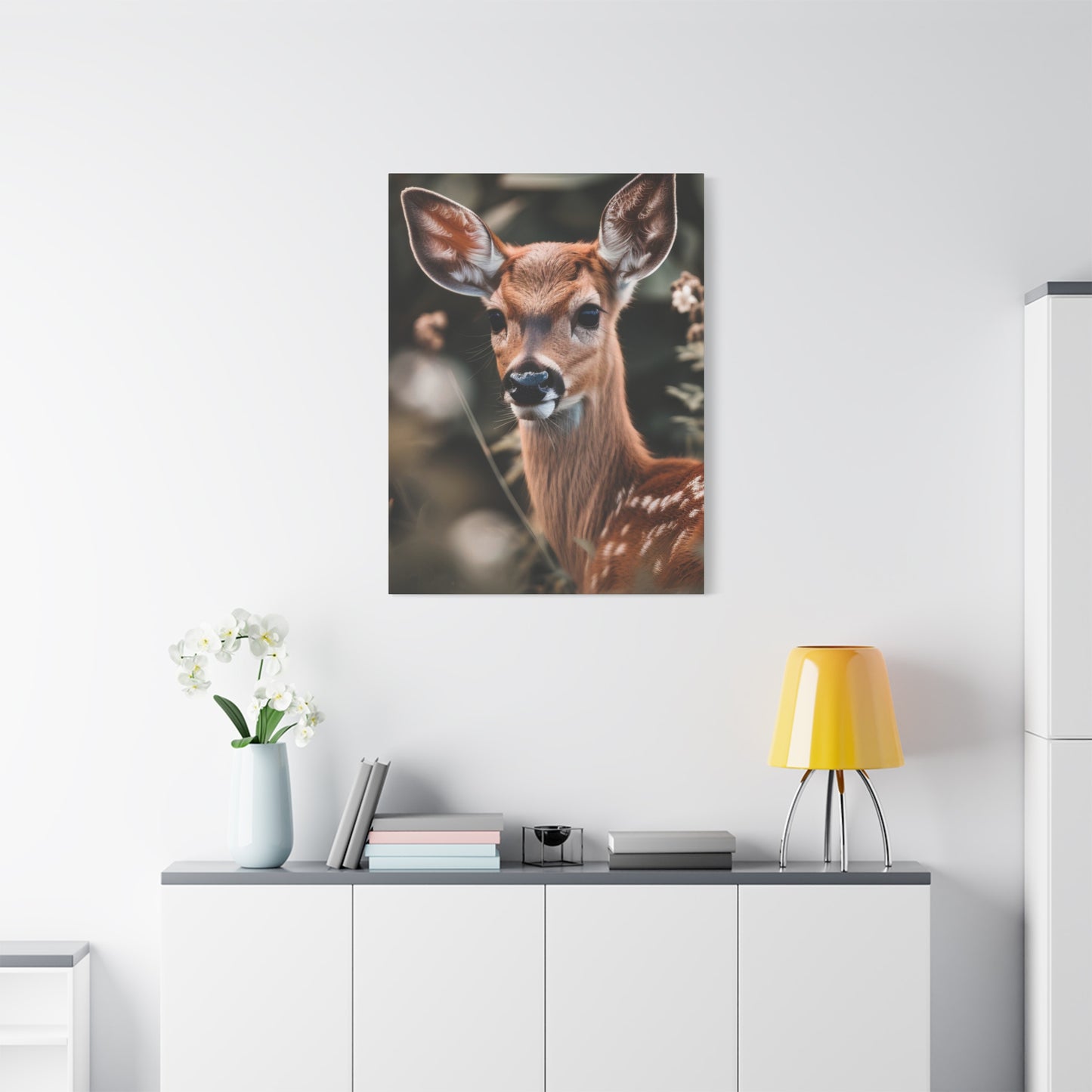 Deer Abstract Wall Art & Canvas Prints