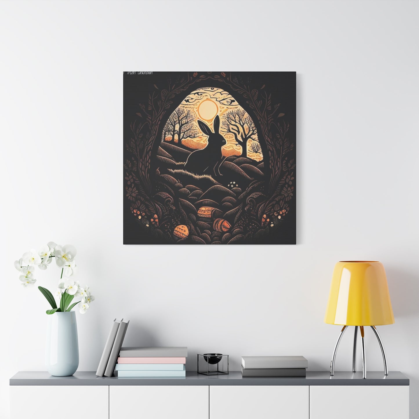 Dark Aura Rabbit Wall Art & Canvas Prints