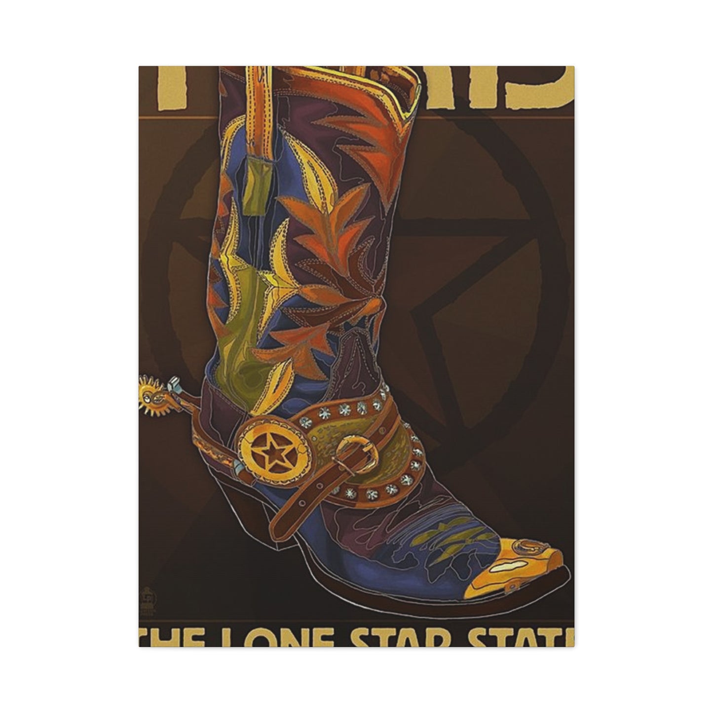 The Lone Star State Poster Wall Art & Canvas Prints