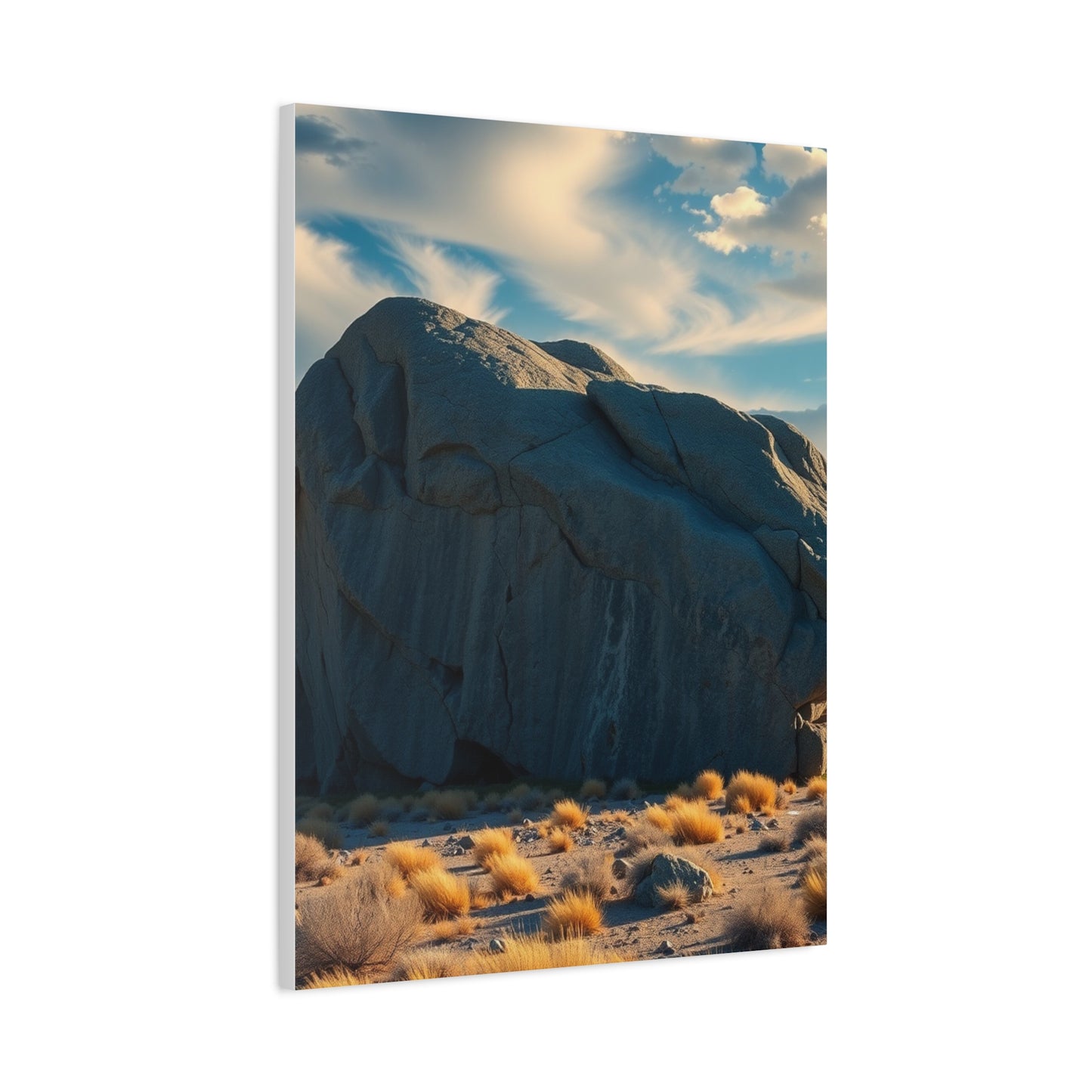 Vision Boulder Art Art Wall Art & Canvas Print