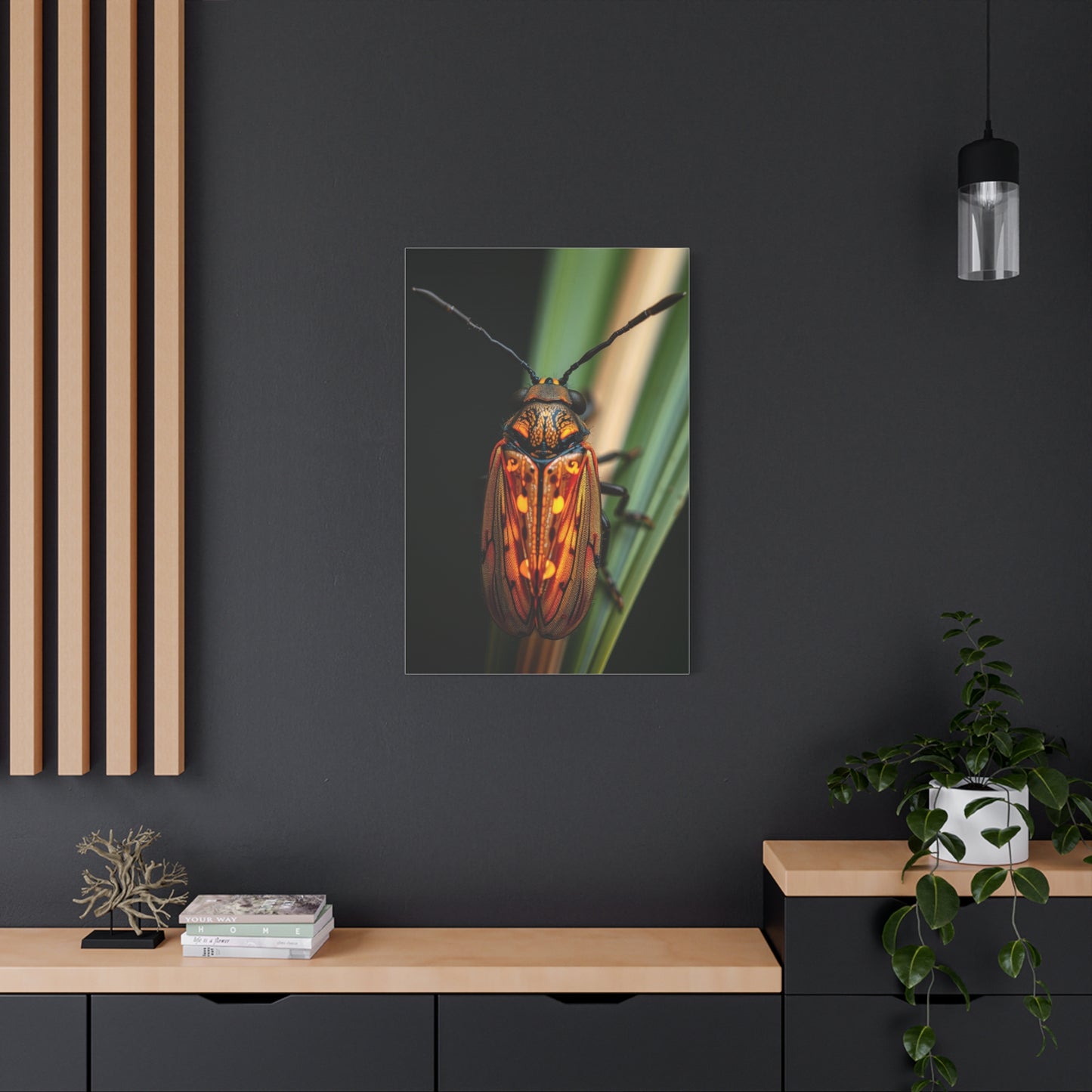 Firefly (Lighting Bug) Art Refined Canvas Wall Art & Canvas Print