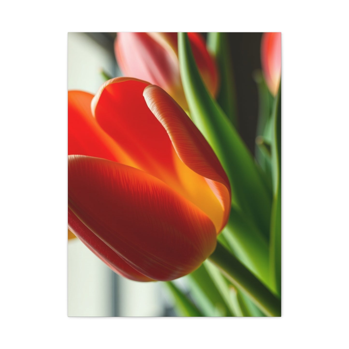 Supreme Tulip Flower Art Collection Wall Art & Canvas Print
