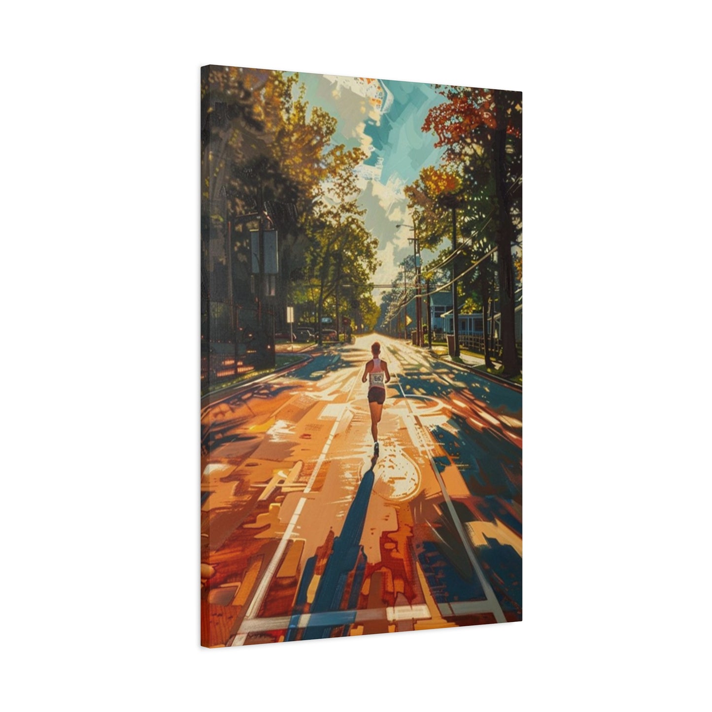 Morning Running Wall Art & Canvas Prints